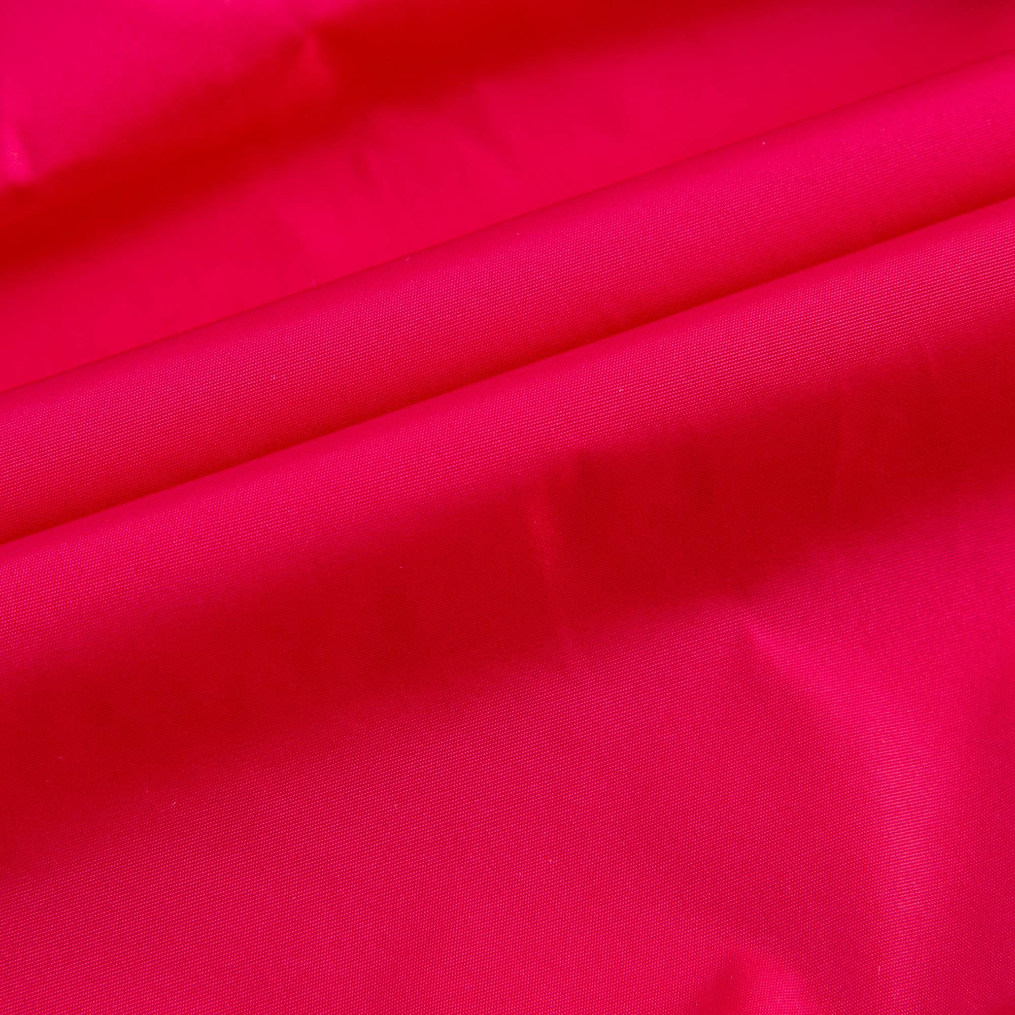 Baby Girls Dark Pink Windbreaker Jacket With Flounces