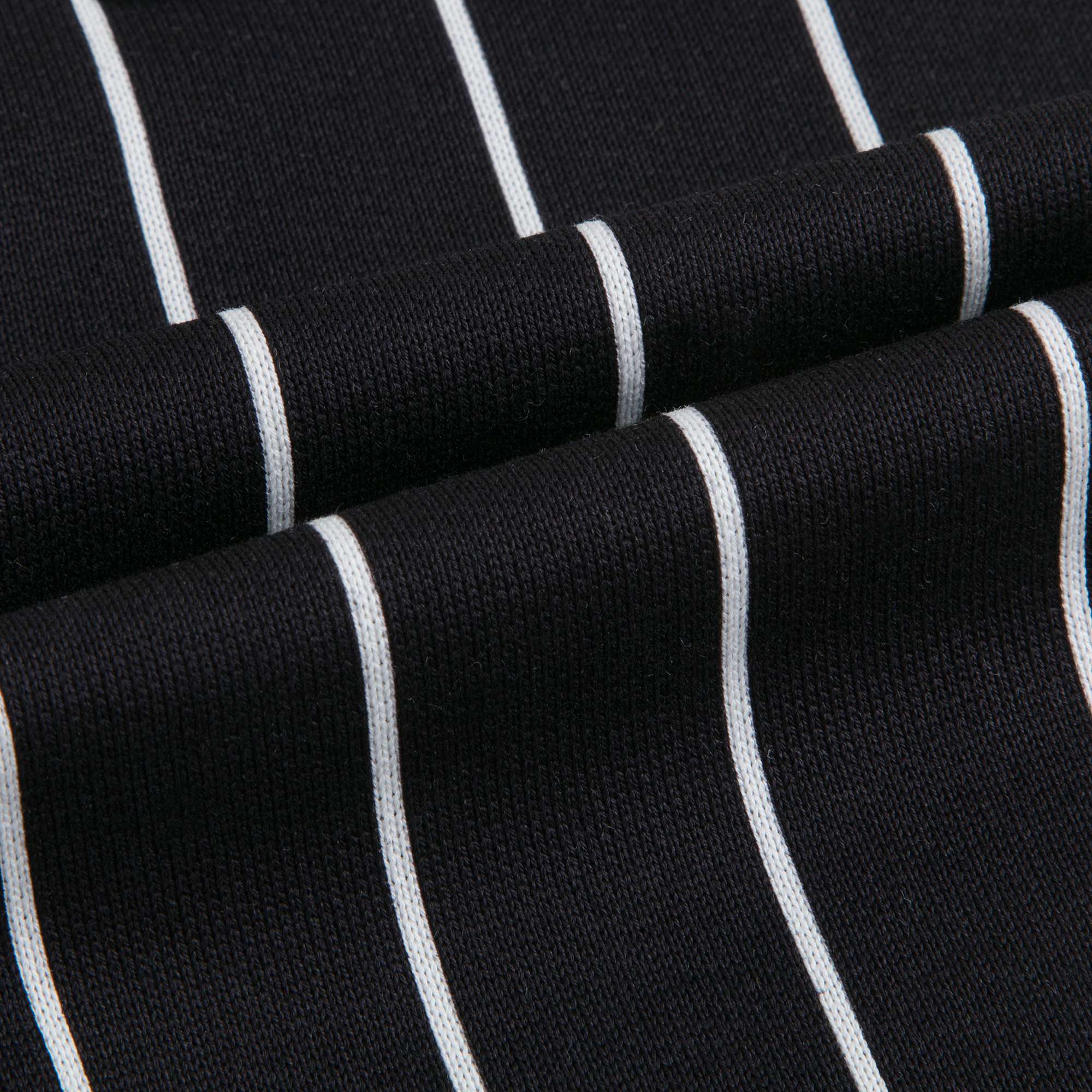 Baby Boys Black Stripes Cotton Trousers