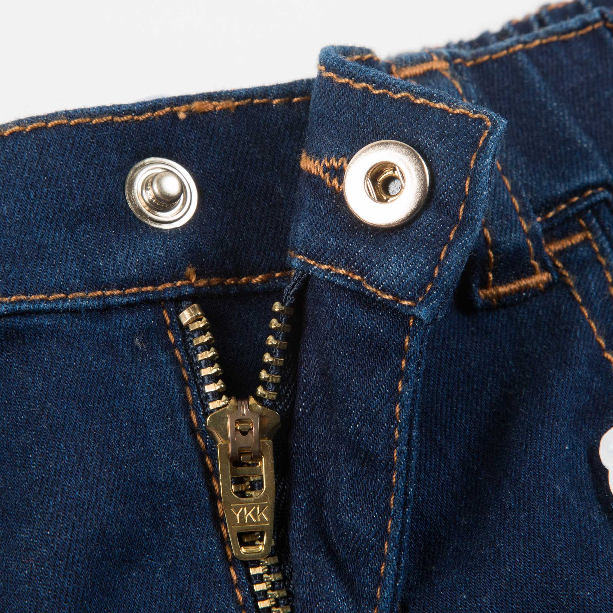 Baby Girls & Boys Dark Blue Cotton Shorts