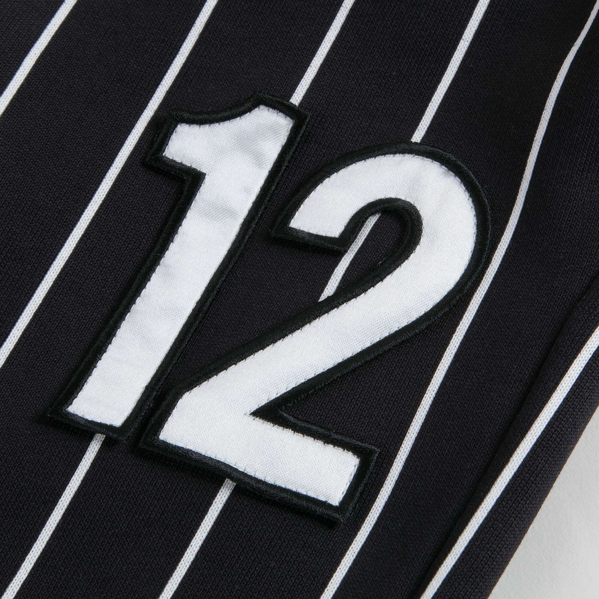 Boys Black Stripes Cotton Trousers