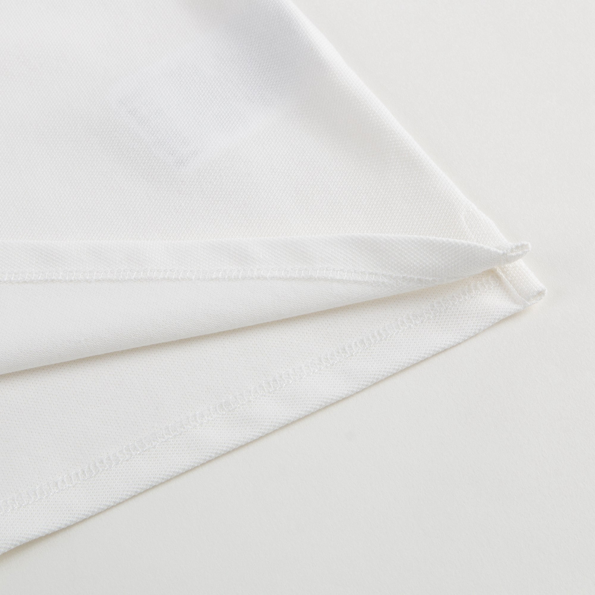 Baby Boys White Piqu茅 Polo Shirt