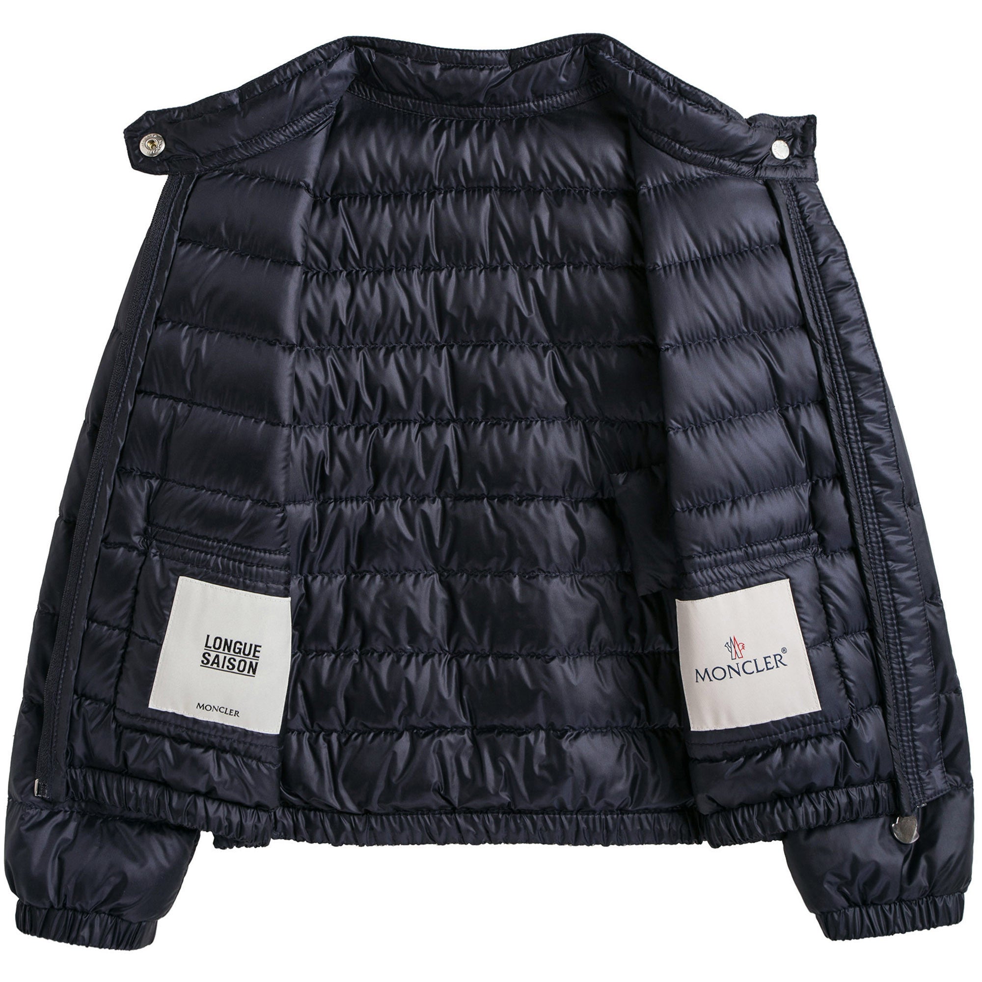 Baby Girls Dark Blue 'Lans' Down Padded Jacket
