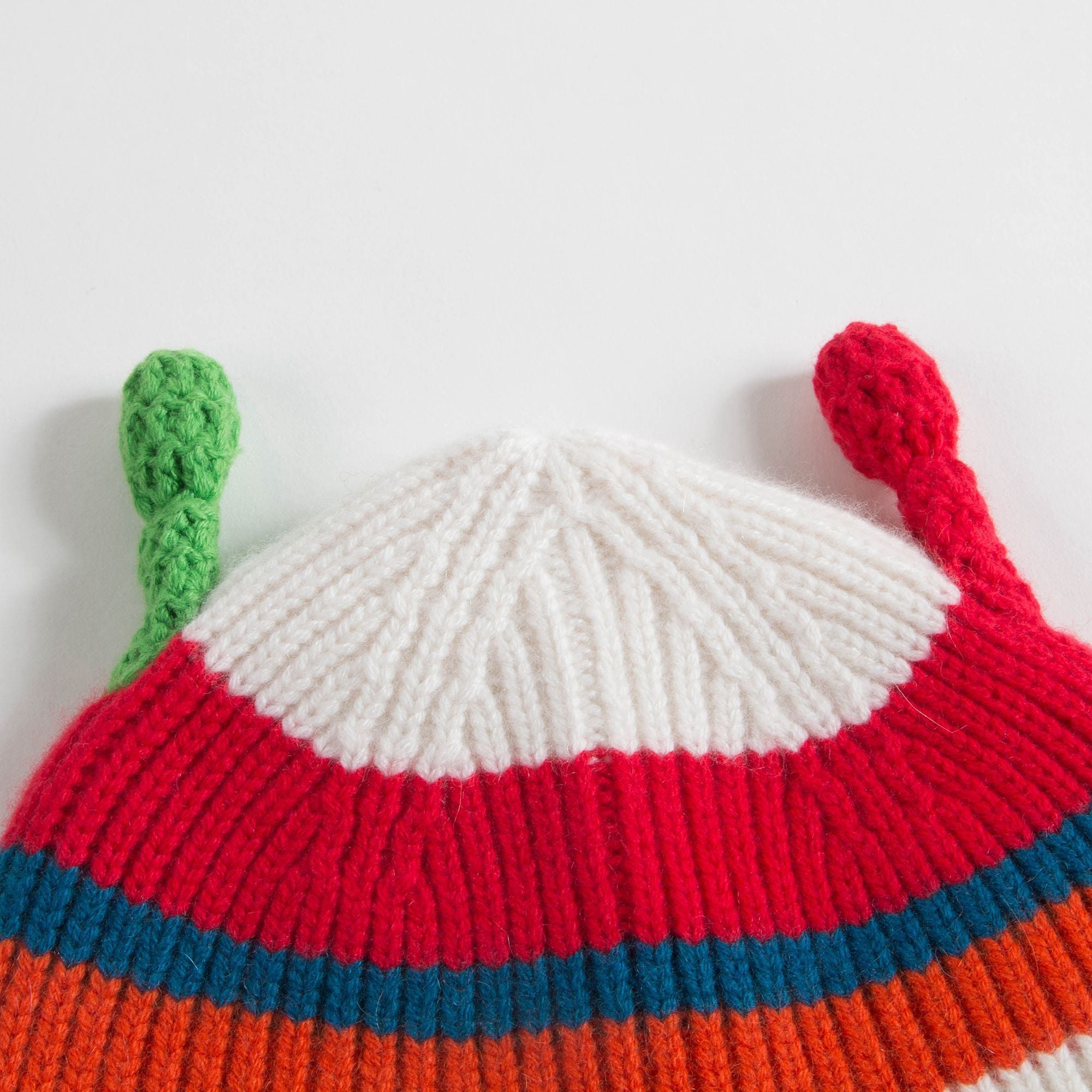 Boys & Girls White Cashmere Hat
