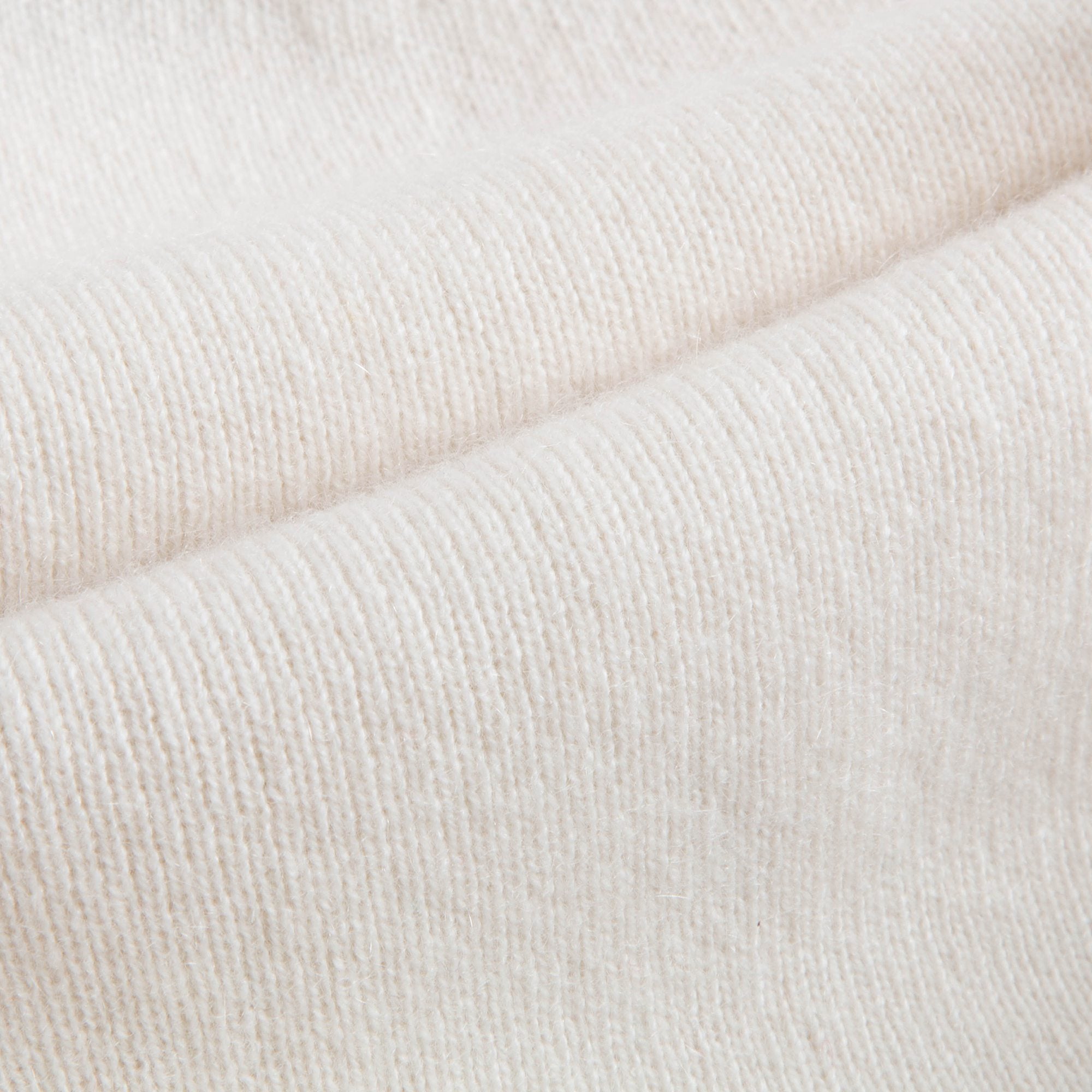 Boys & Girls White Cashmere Hat