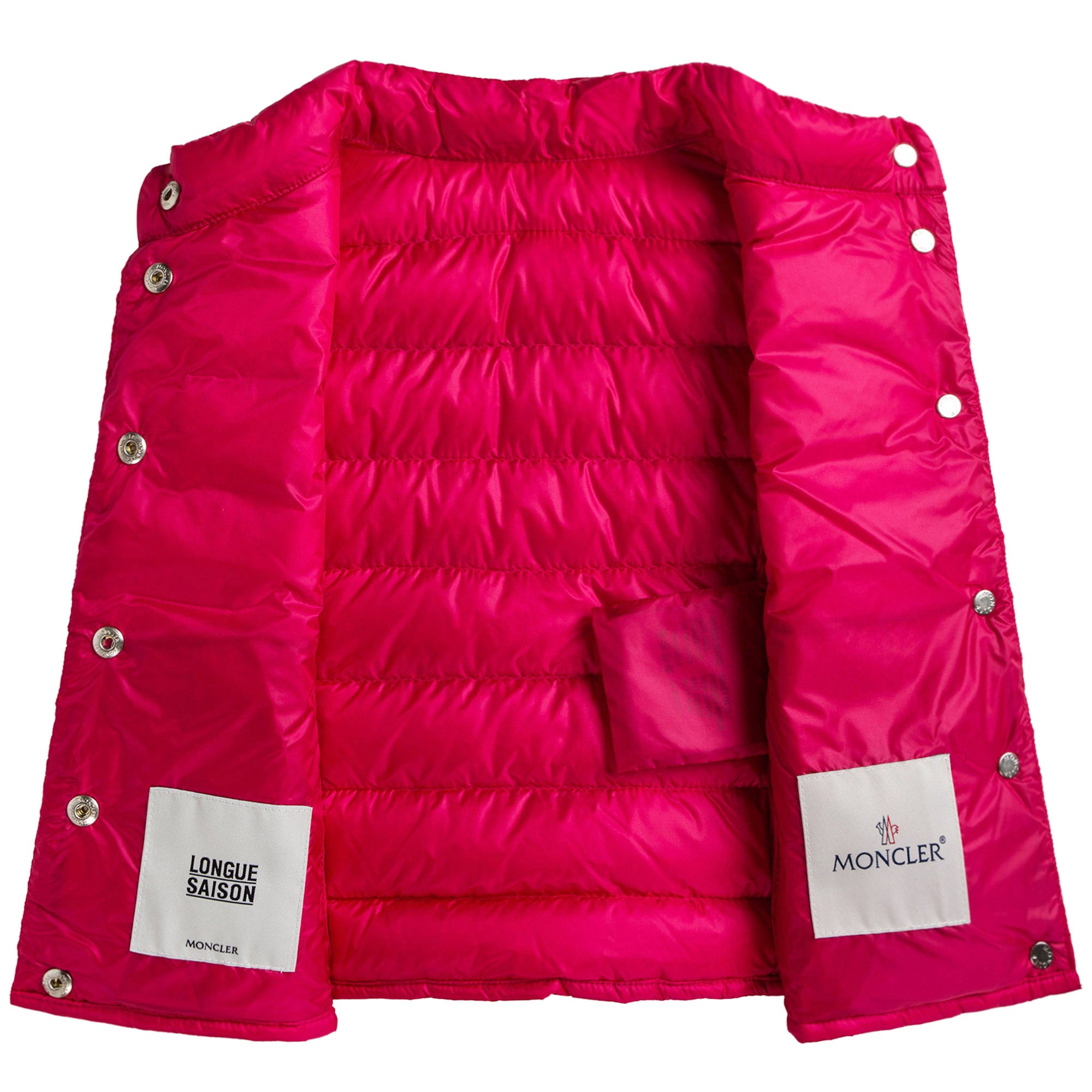 Baby Girls Fuchsia "Liane" Down Padded Gilet