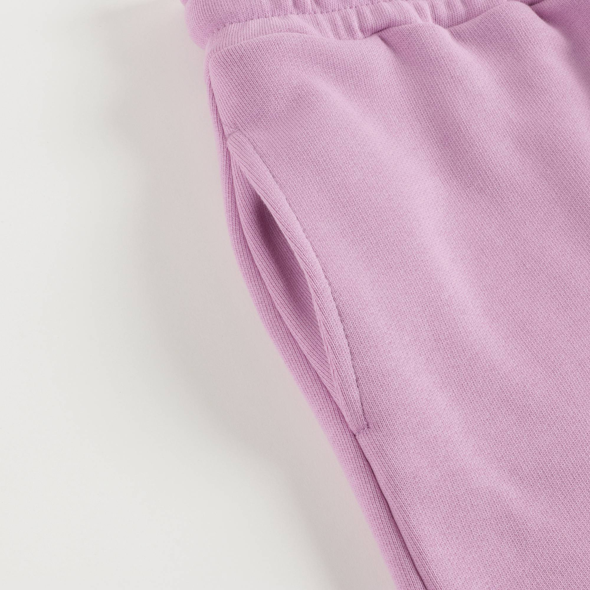 Jupe en molleton de coton lilas pour filles