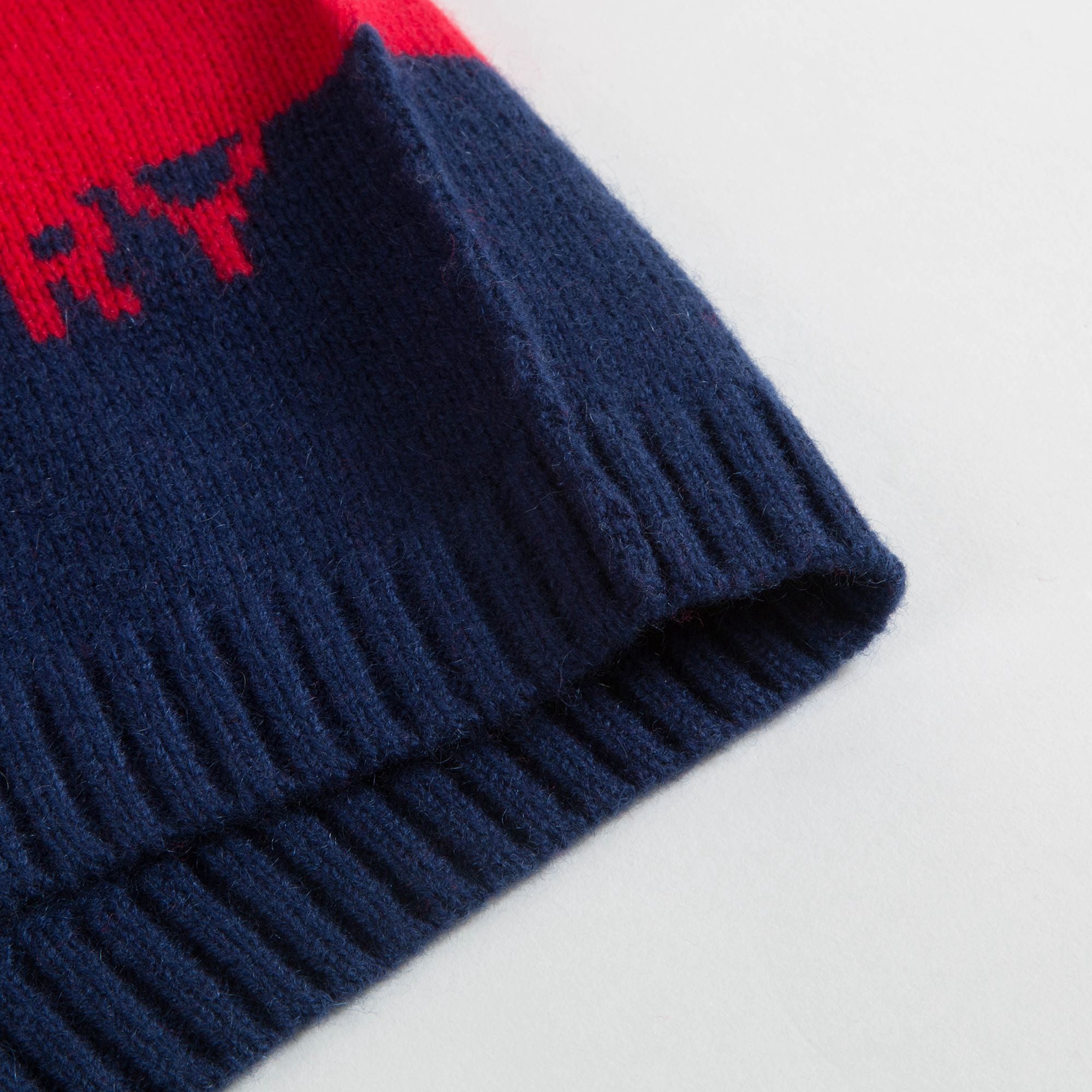 Baby Boys Bright Red Cashmere Sweater