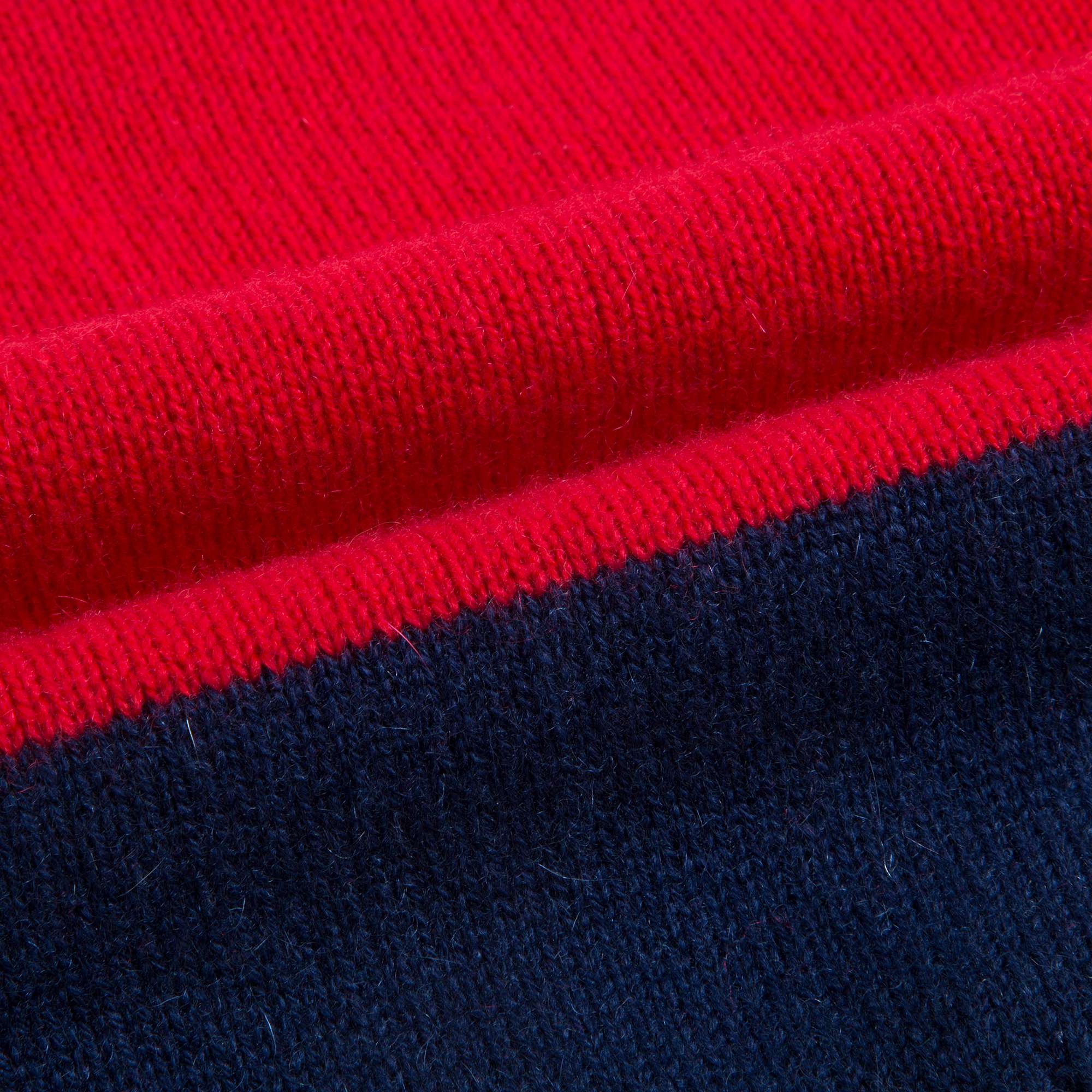 Baby Boys Bright Red Cashmere Sweater