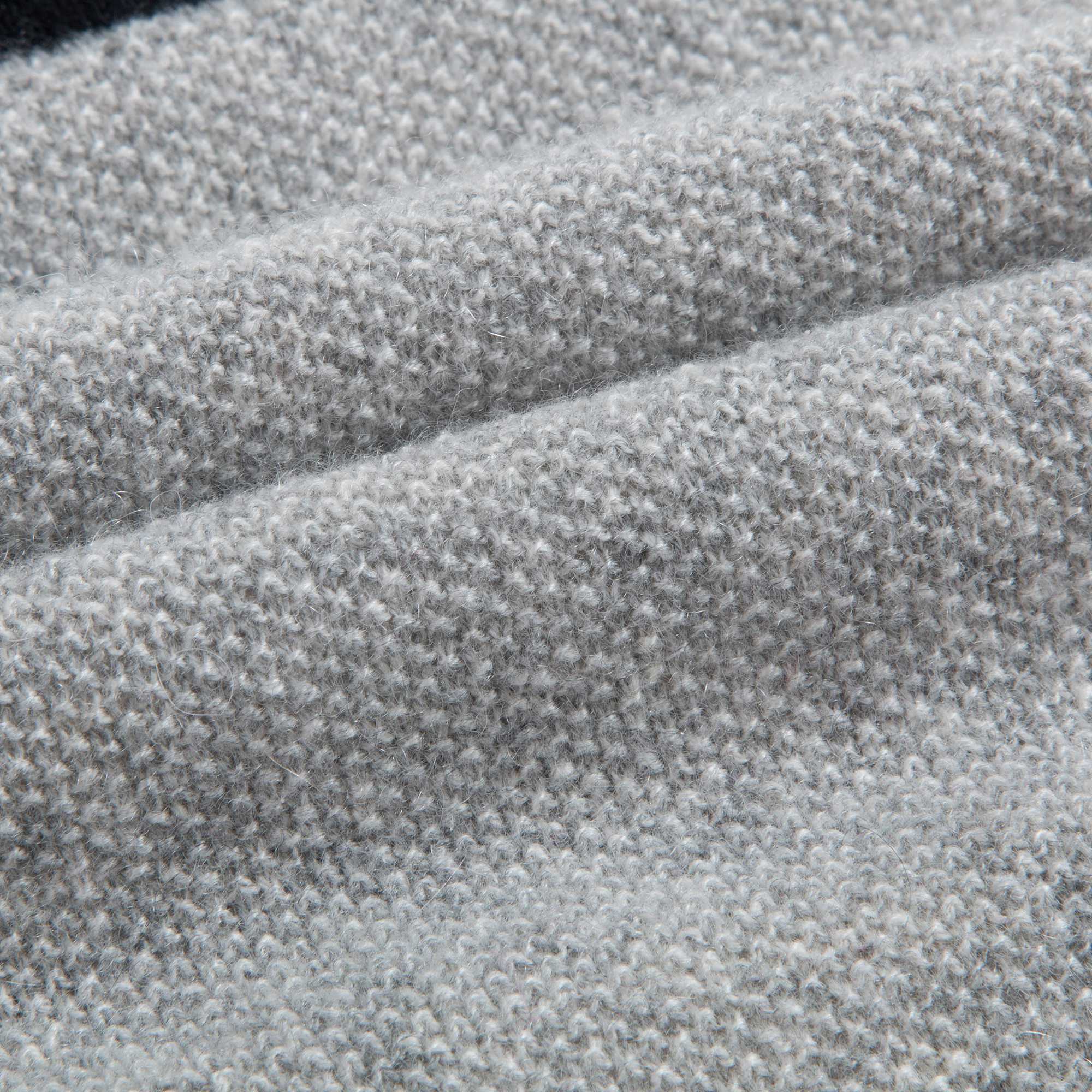 Boys Grey Melange Cashmere Sweater