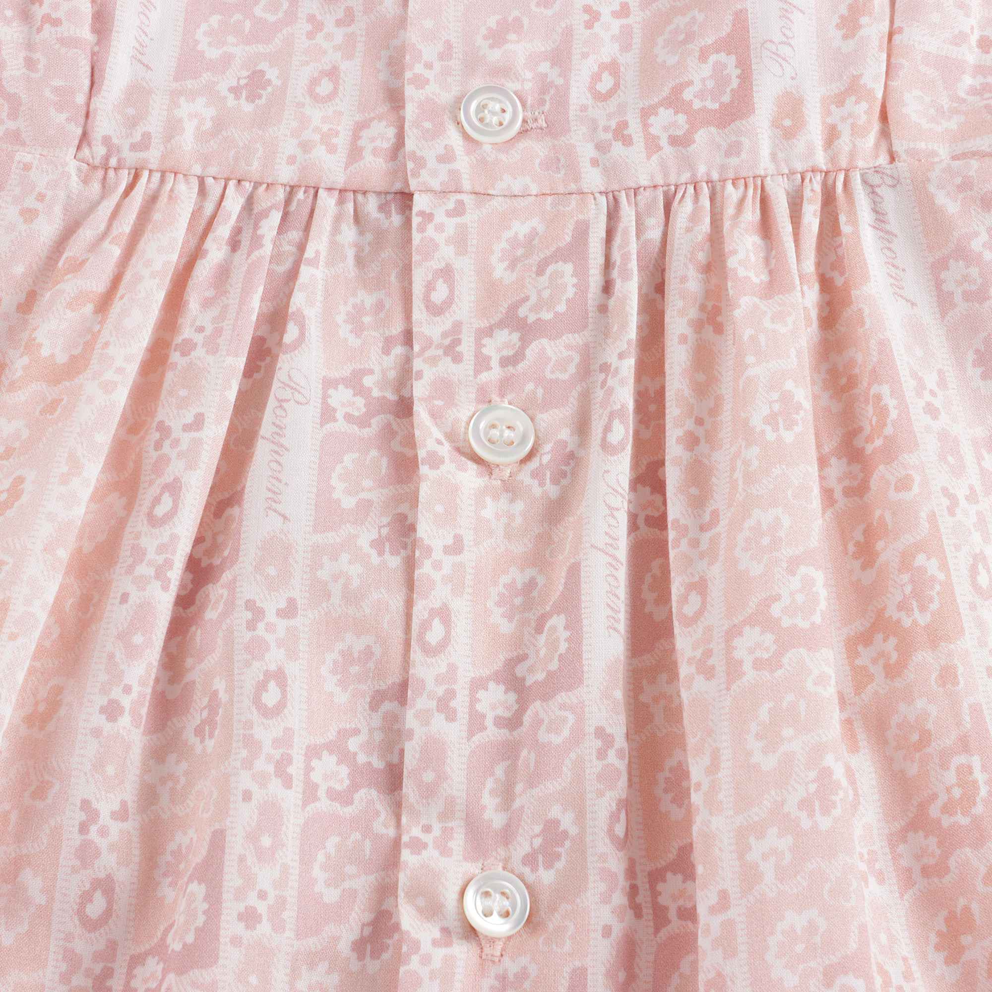 Baby Girls Light Pink Cotton Dress