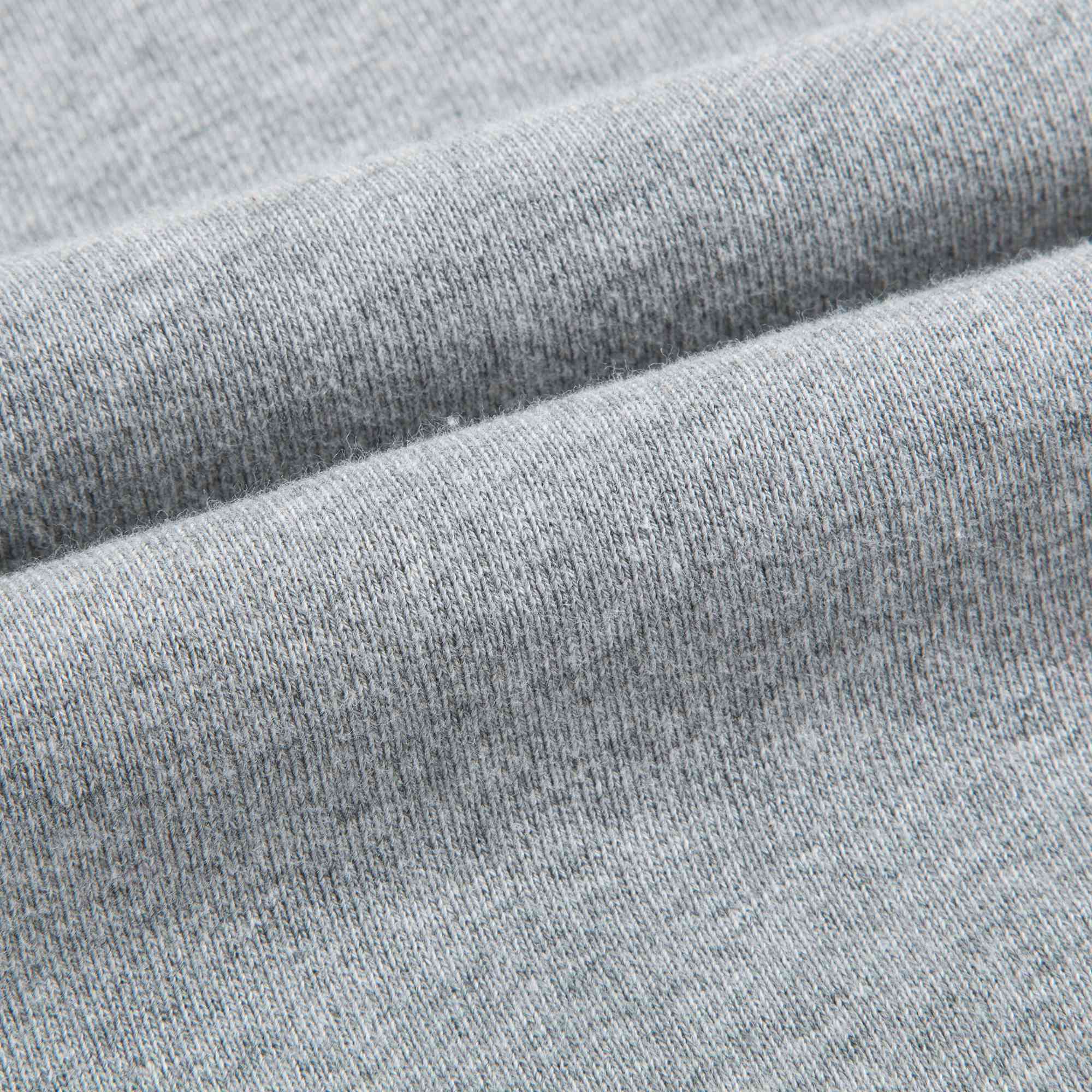 Baby Grey Melange Cotton Dress