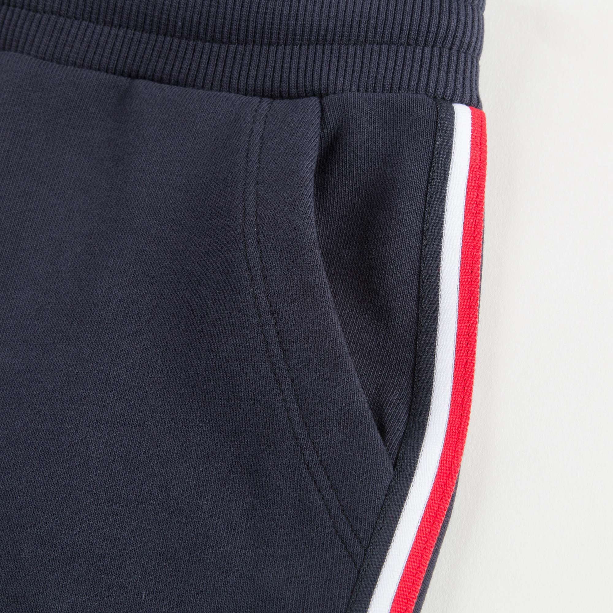 Boys Navy Blue Jersey Shorts
