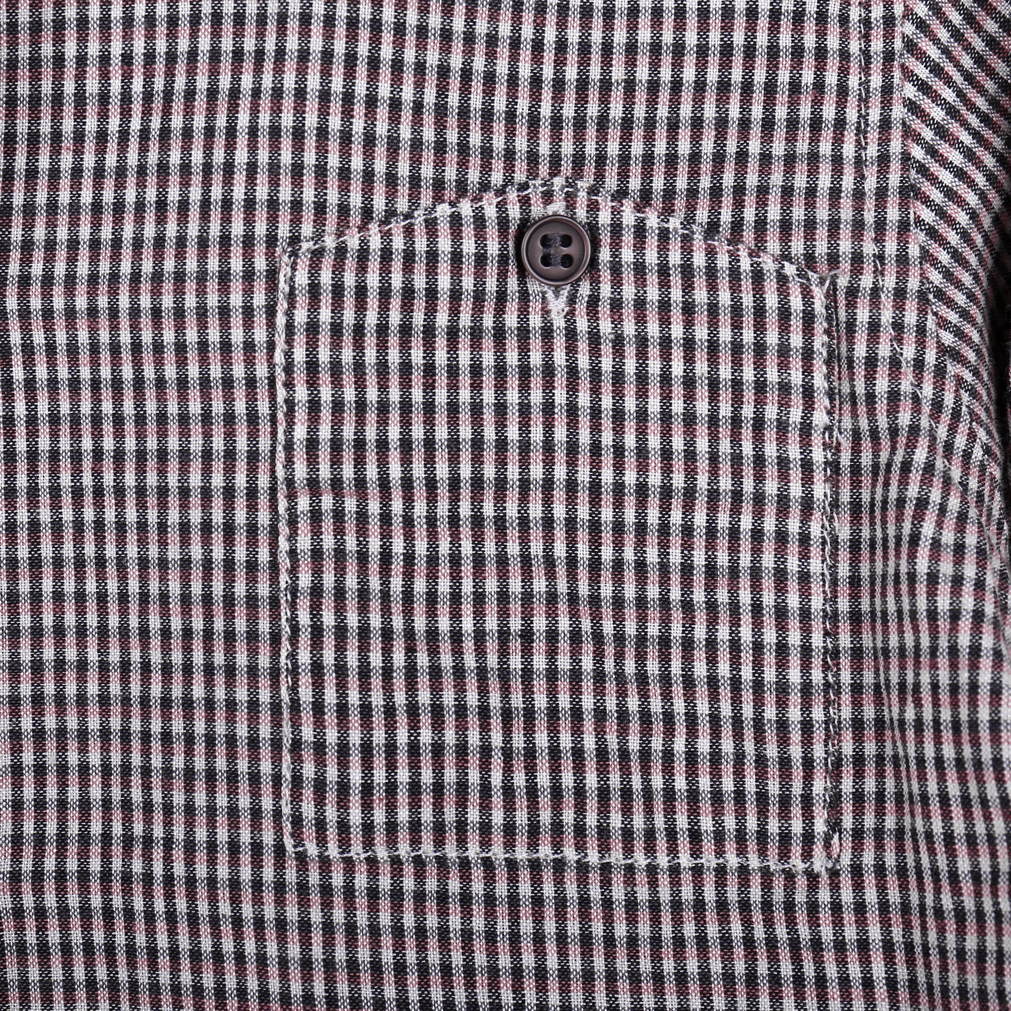 Baby Boys Grey Checked Woven Shirt