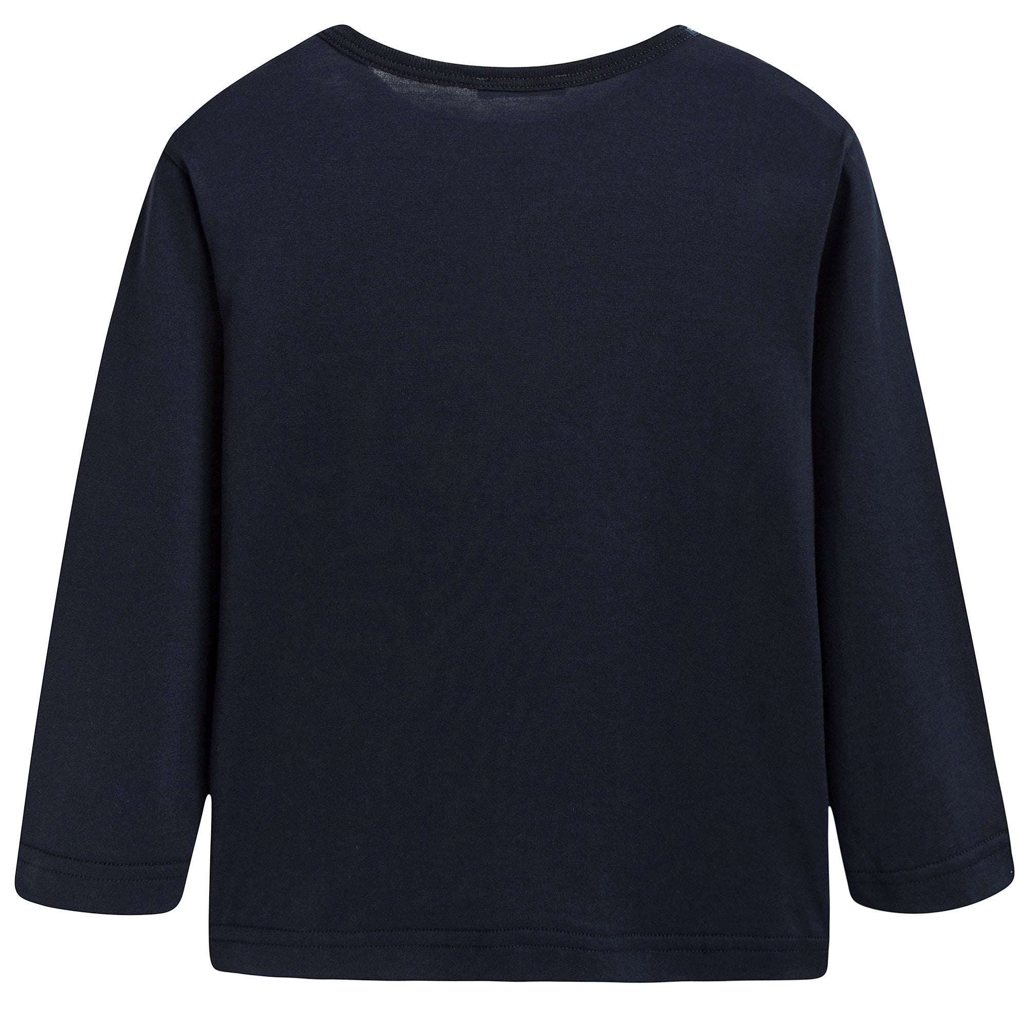 Boys Blue Sport Printed Jersey Top