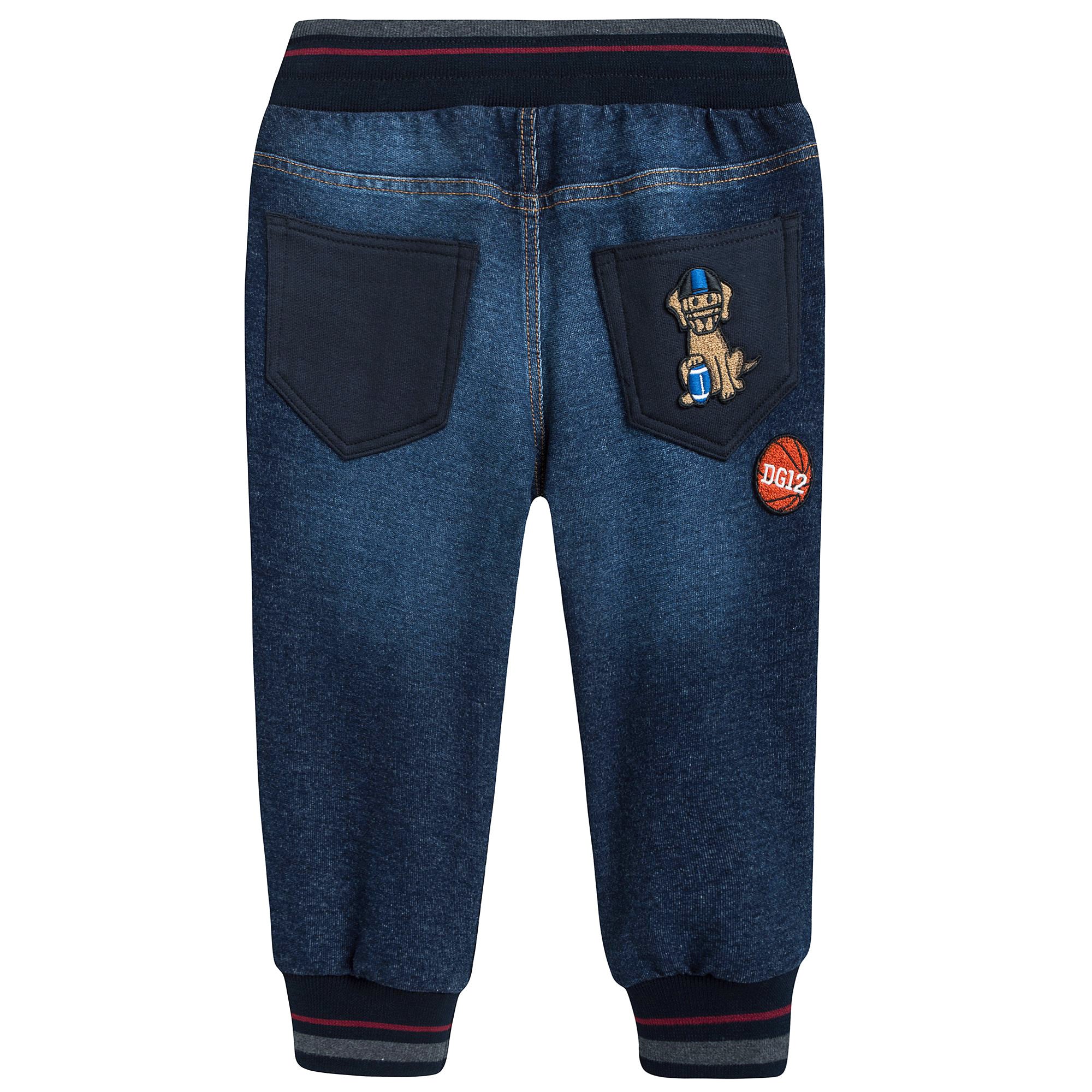 Boys Blue Jeans with Patches