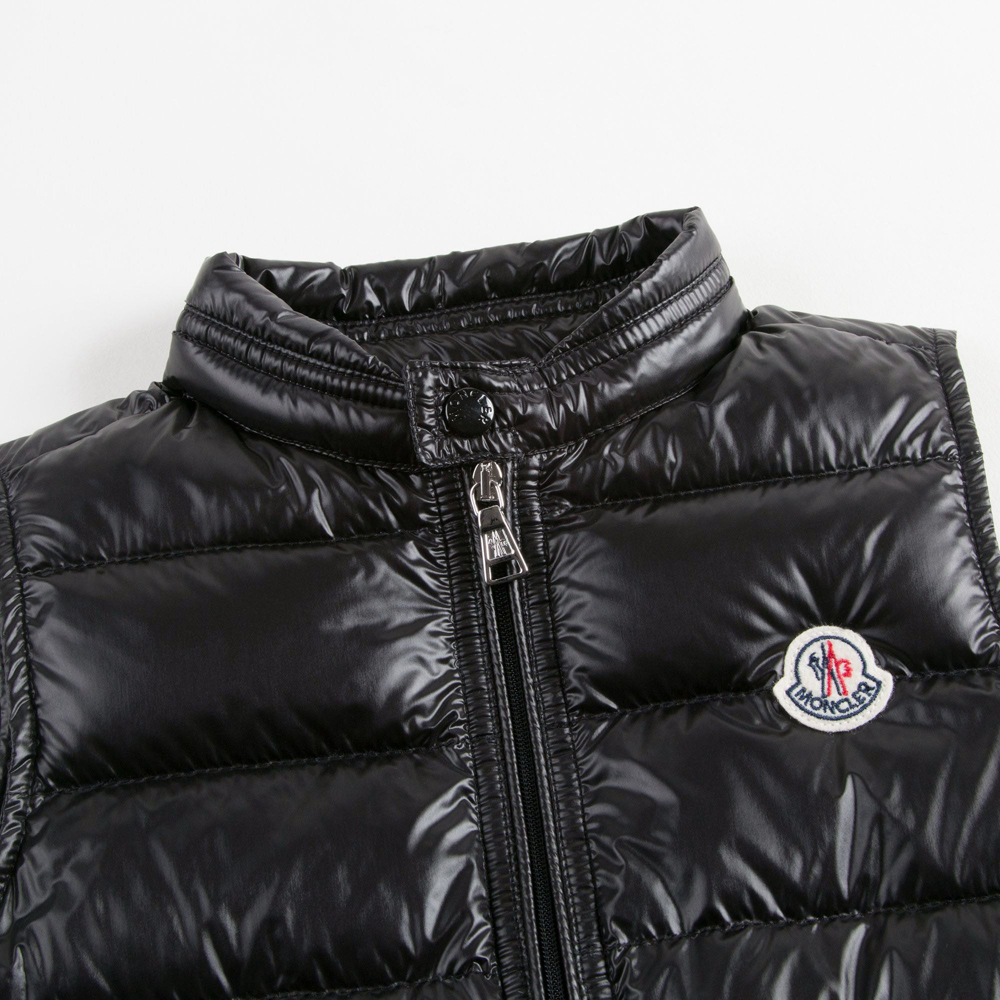 Boys Black 'Gui' Down Padded Gilet