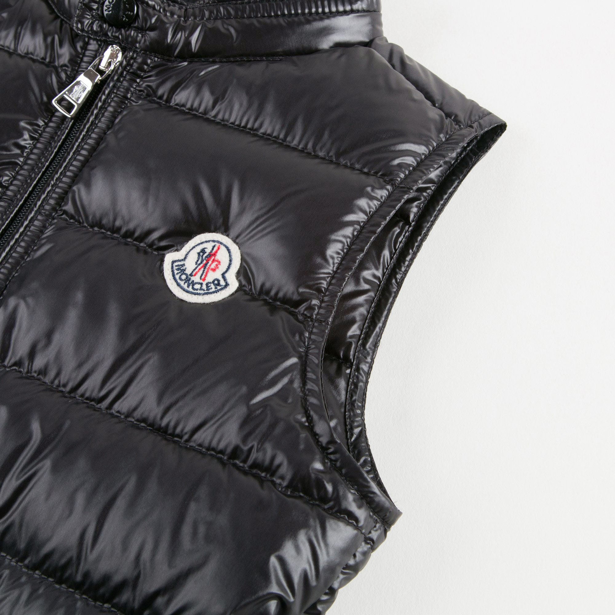 Boys Black 'Gui' Down Padded Gilet