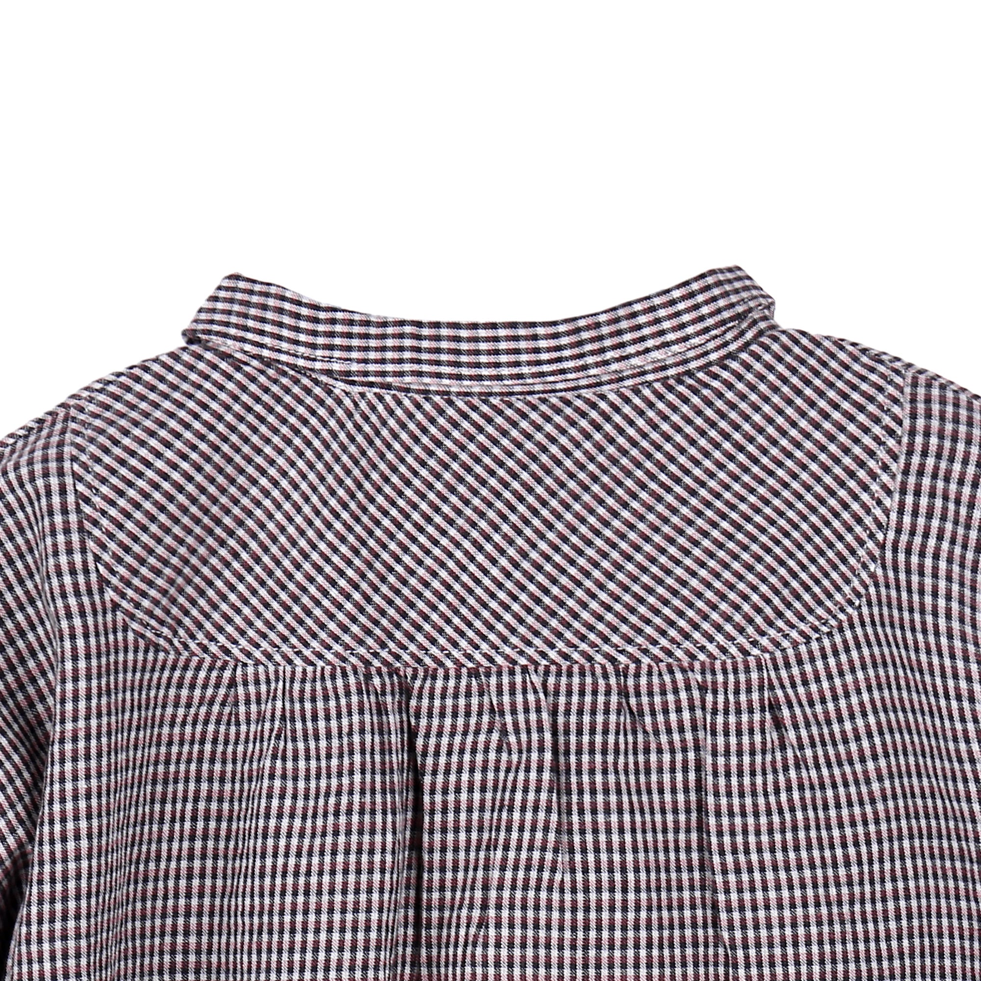 Baby Boys Grey Striped Shirt