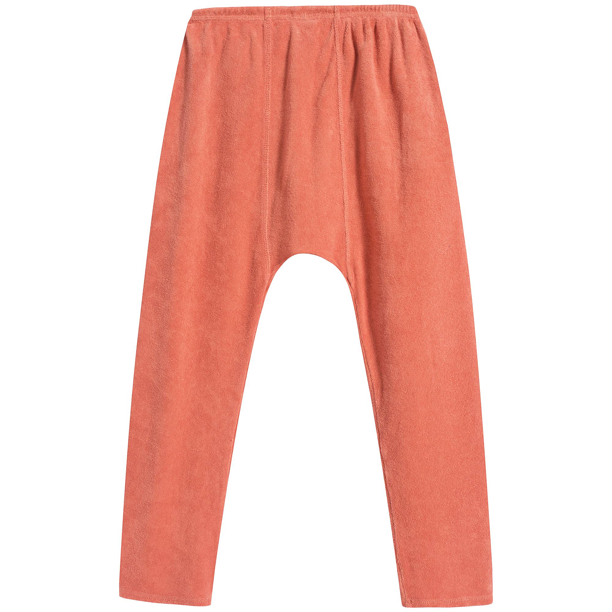 Baby Coral Cotton Trousers