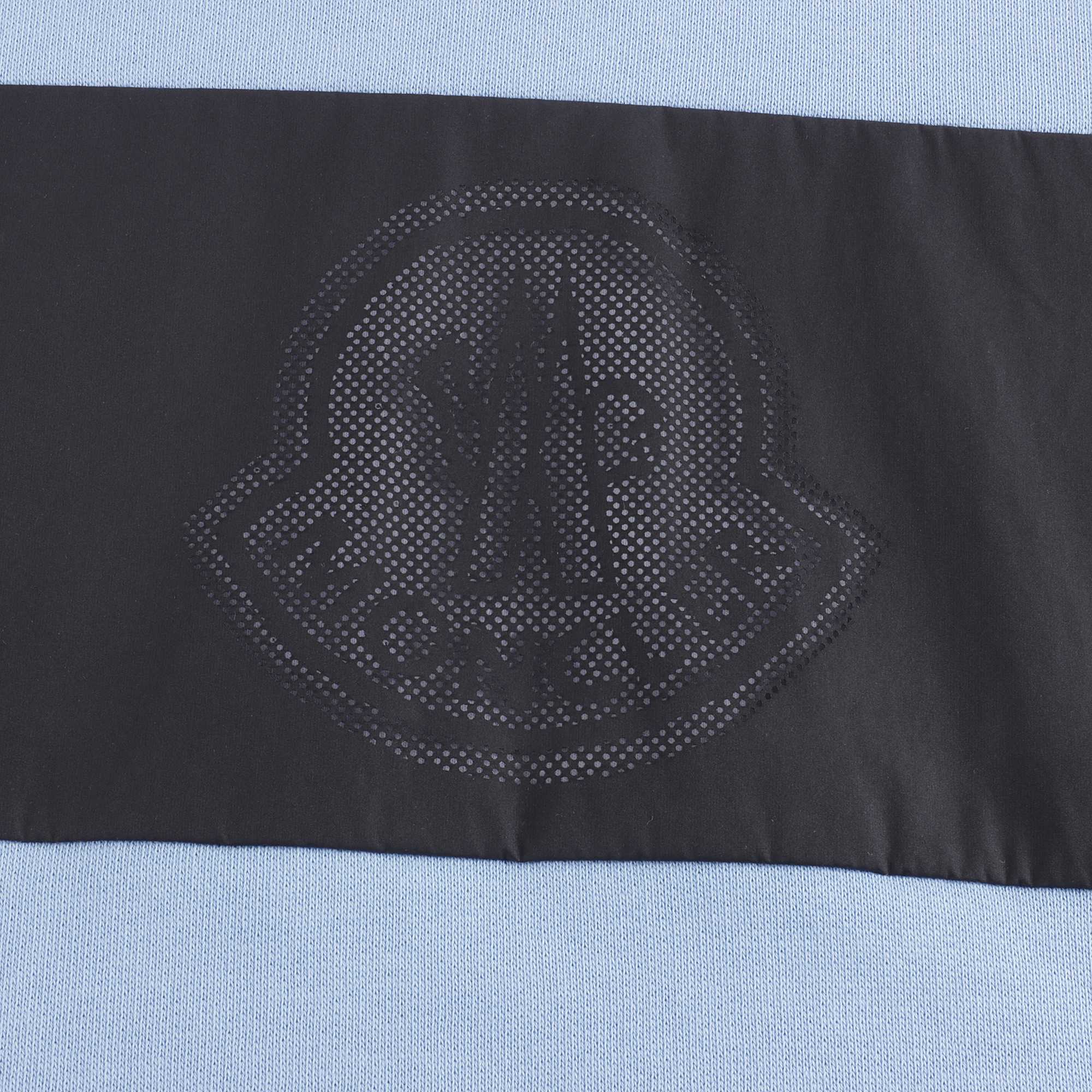 Boys Blue Logo Cotton Sweatshirt