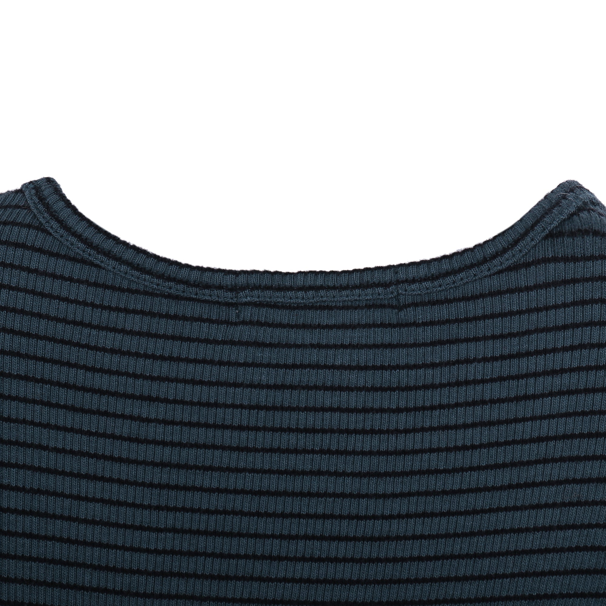 Boys & Girls Dark Blue Striped Cotton T-shirt