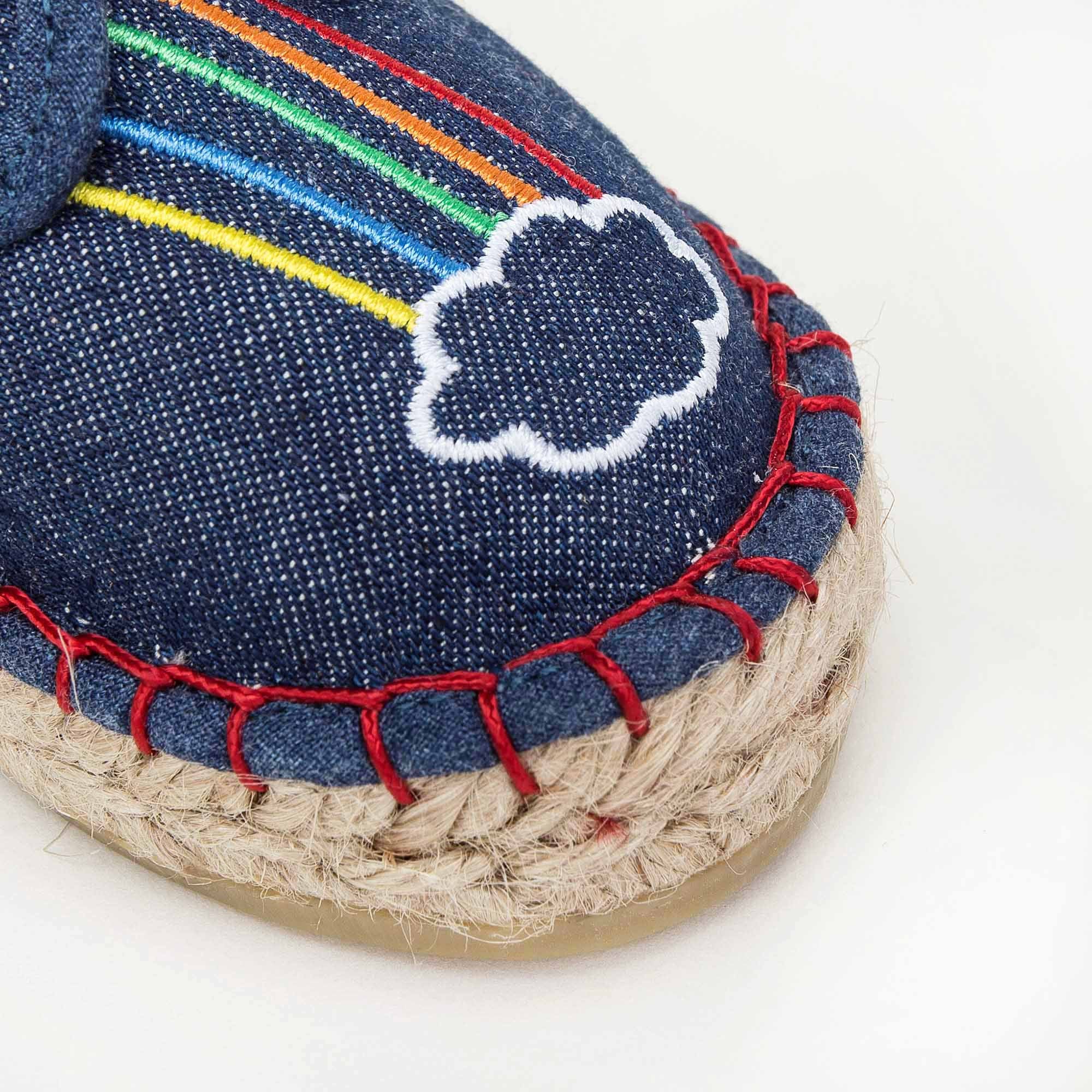 Baby Boys Rainbow Embroidered Rae Espadrilles