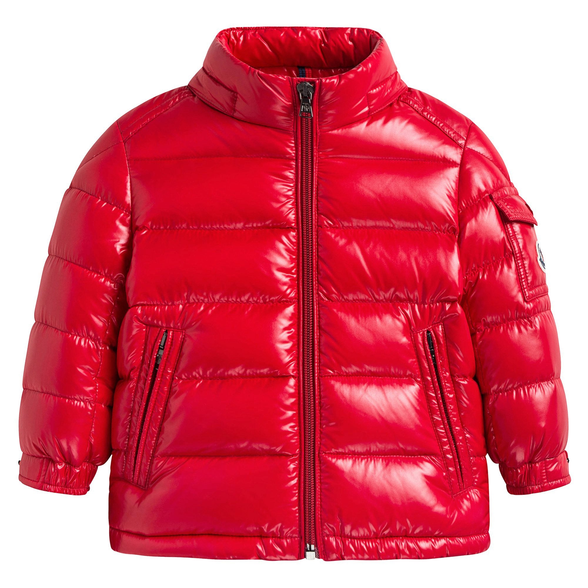 Boys Red "New Maya" Down Padded Jacket