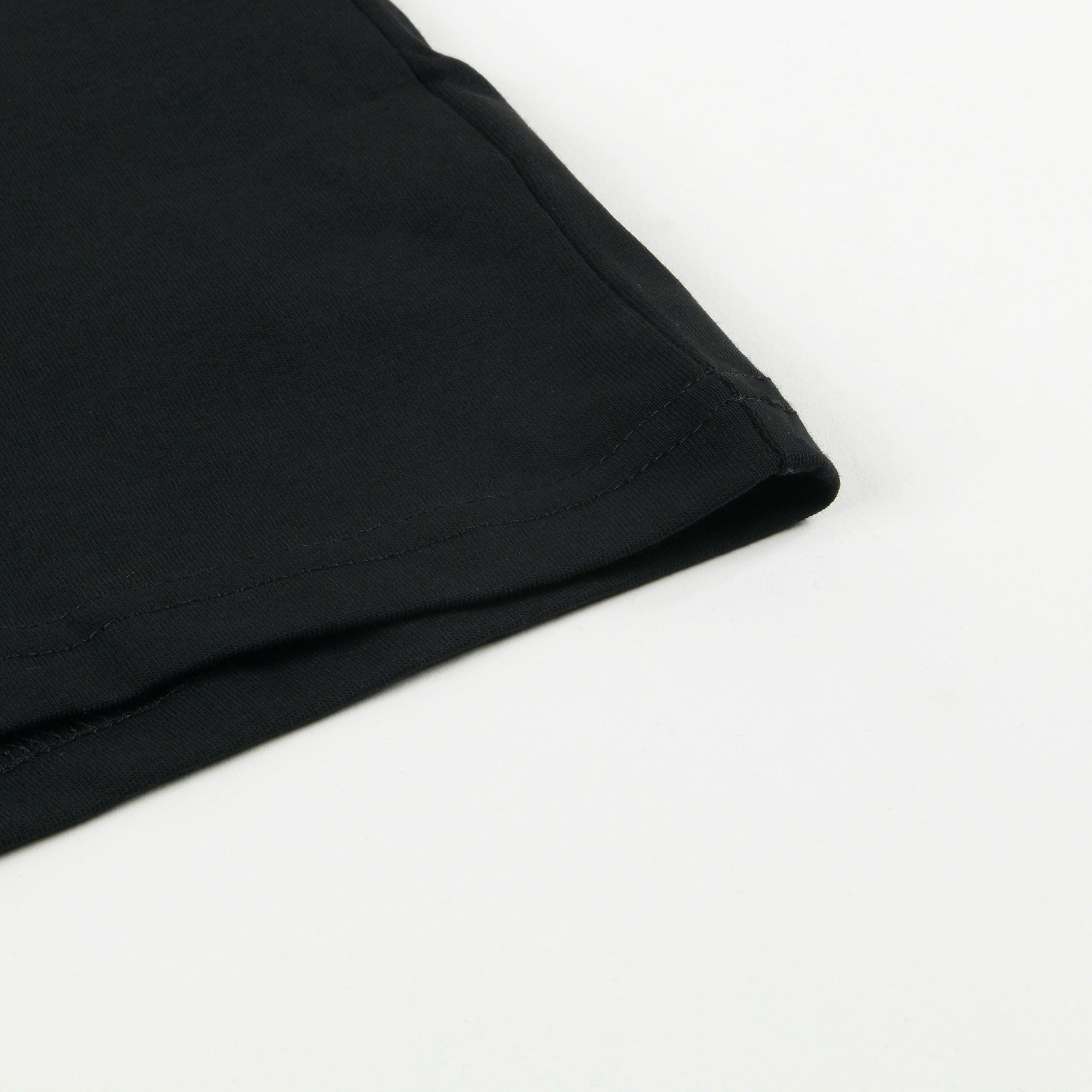 Boys Black Logo Cotton T-shirt