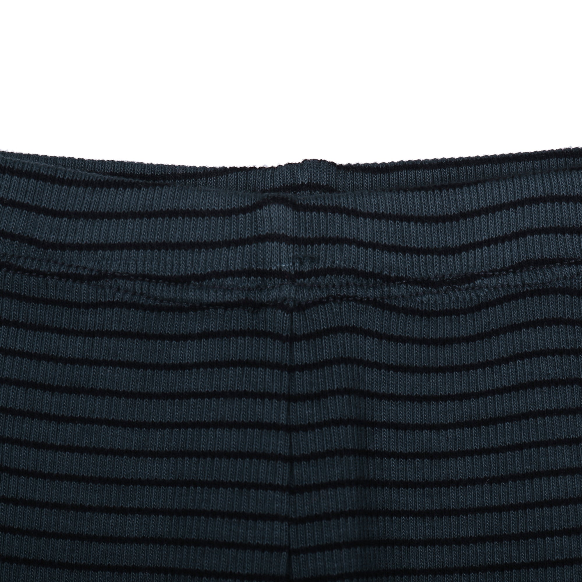 Boys & Girls Dark Blue Striped Cotton Leggings