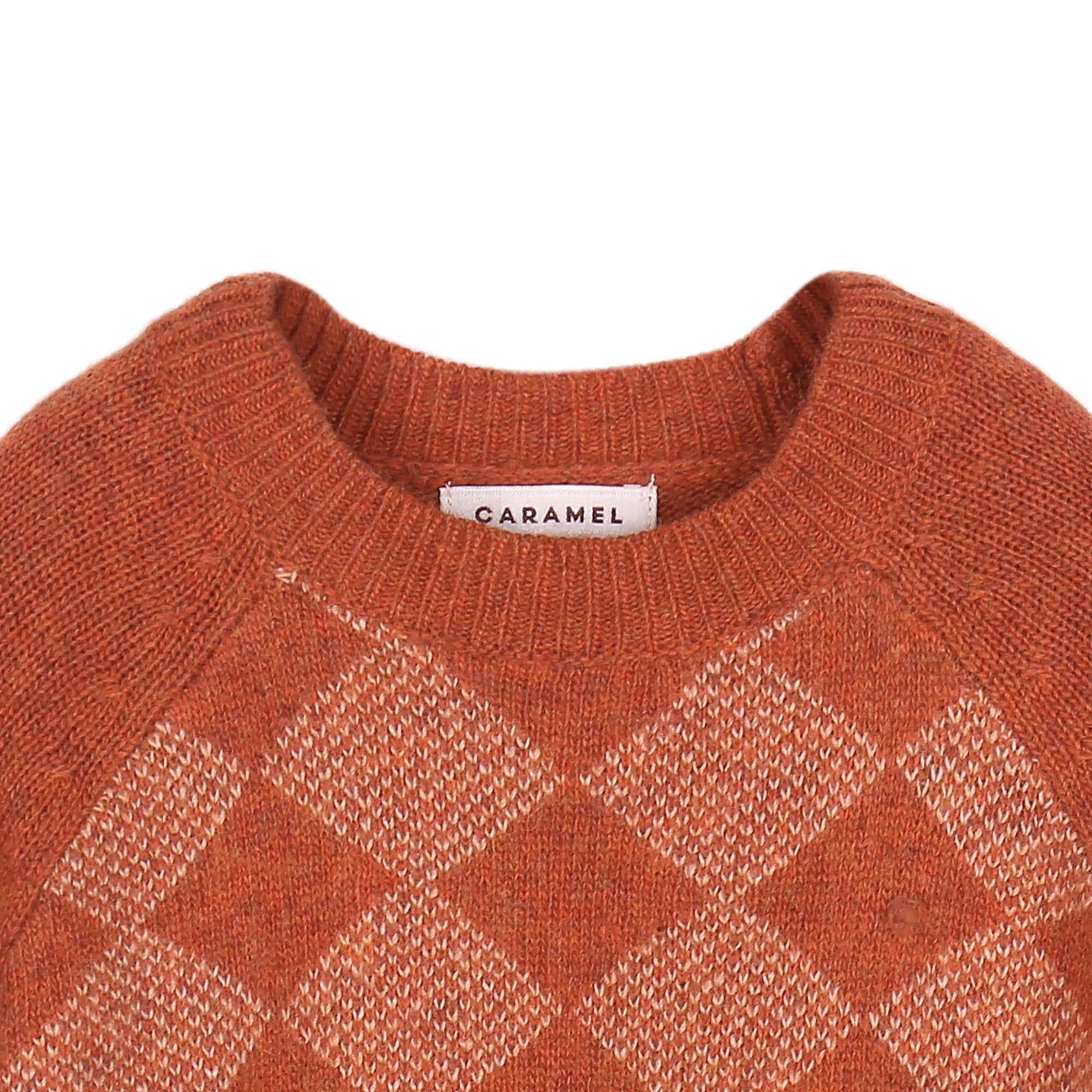 Boys Girls Red Canyon Knitted Sweater