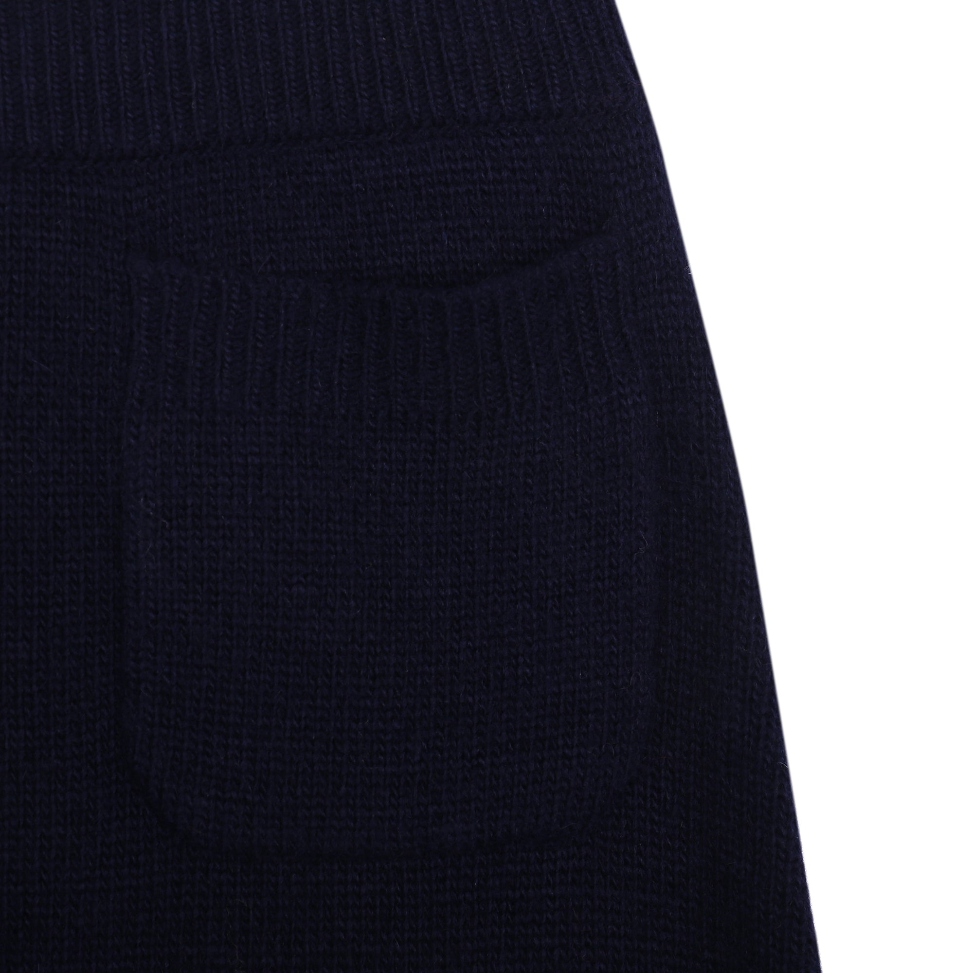 Boys Girls Dark Blue Knitted  Trousers