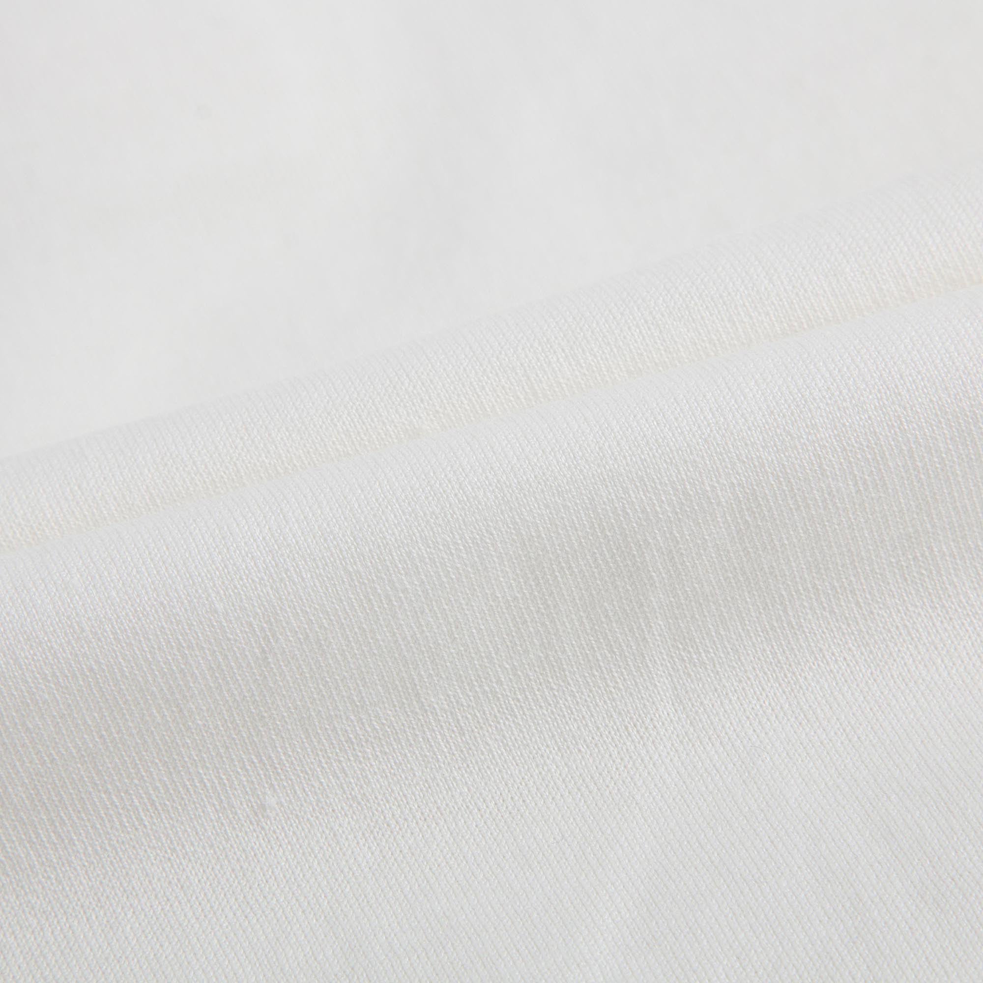 Baby Girls White Cotton Bodysuit With Patch Trims Collar