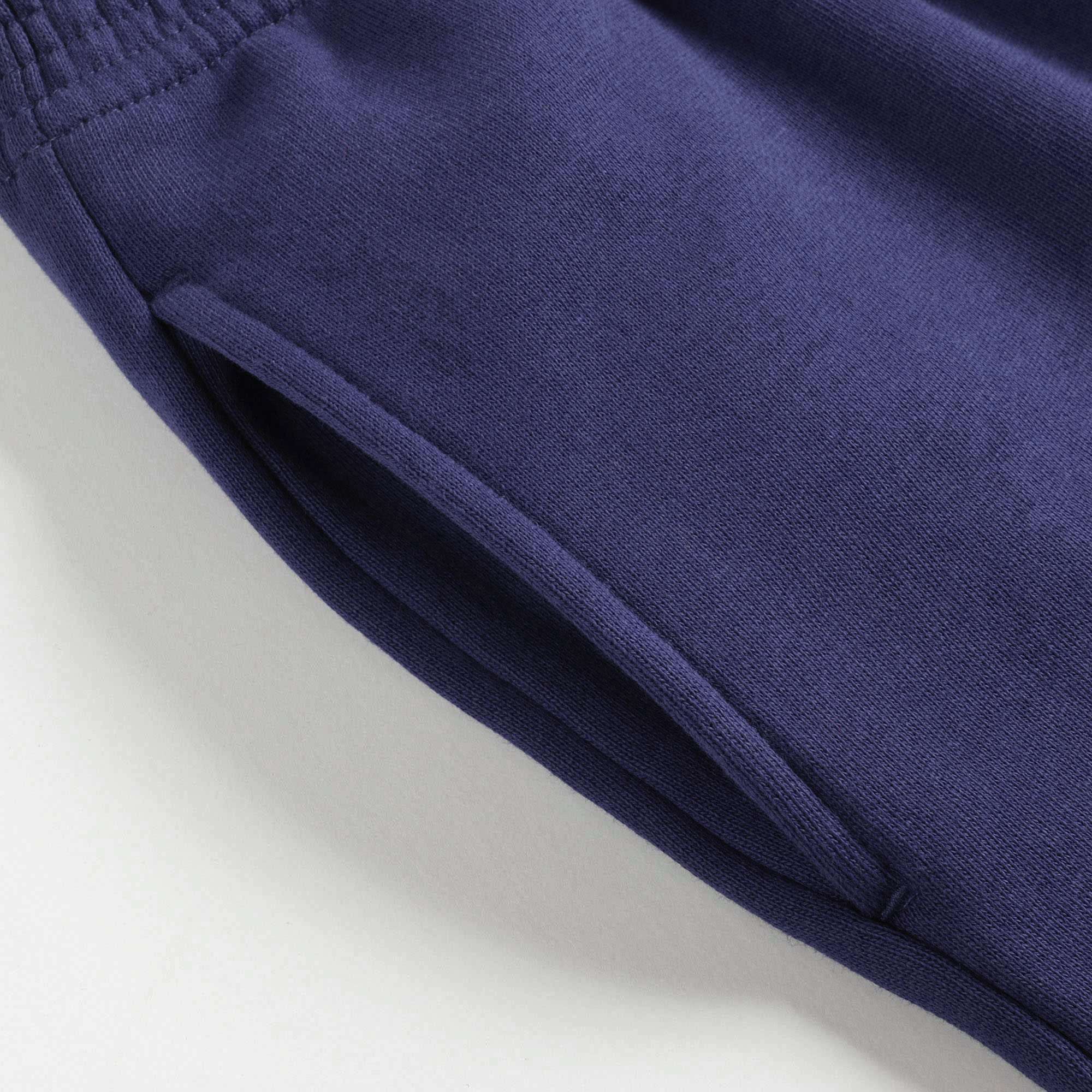 Boys & Girls Blue Cotton Jogging Pants