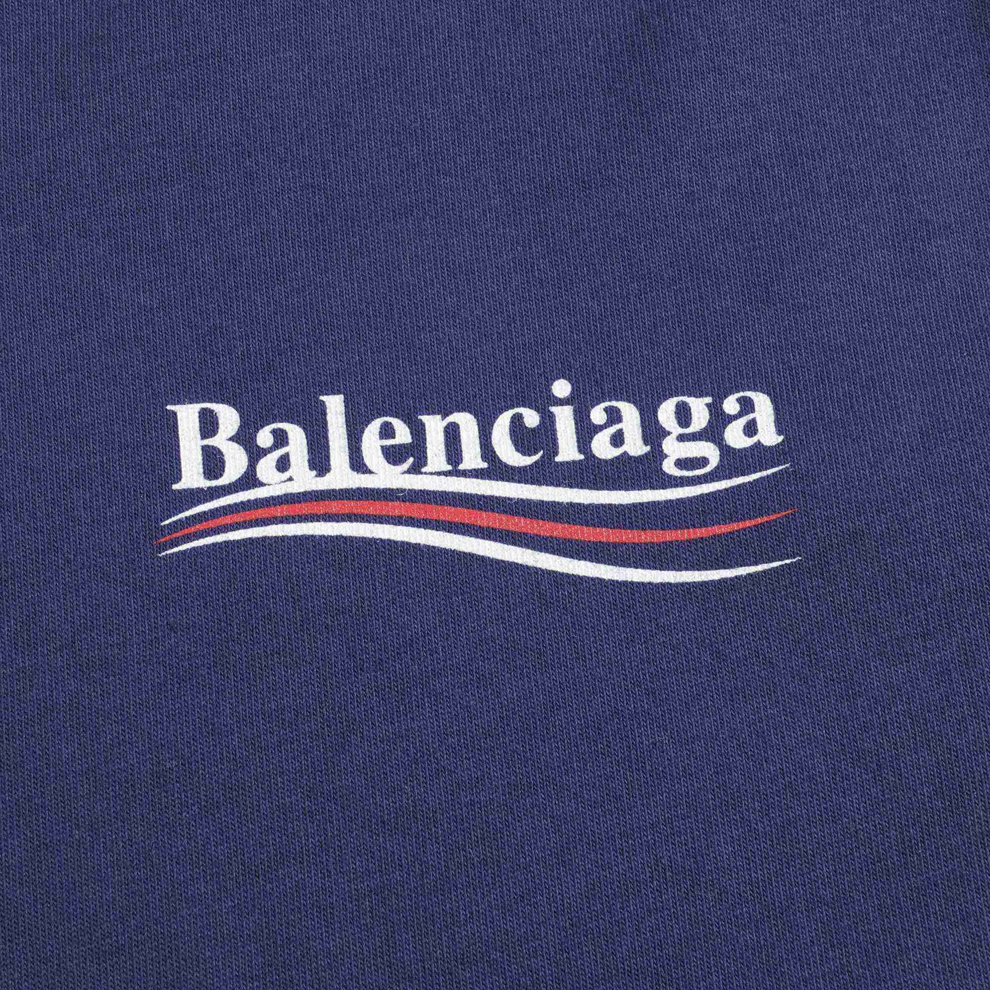 Boys & Girls Blue Logo Cotton Top