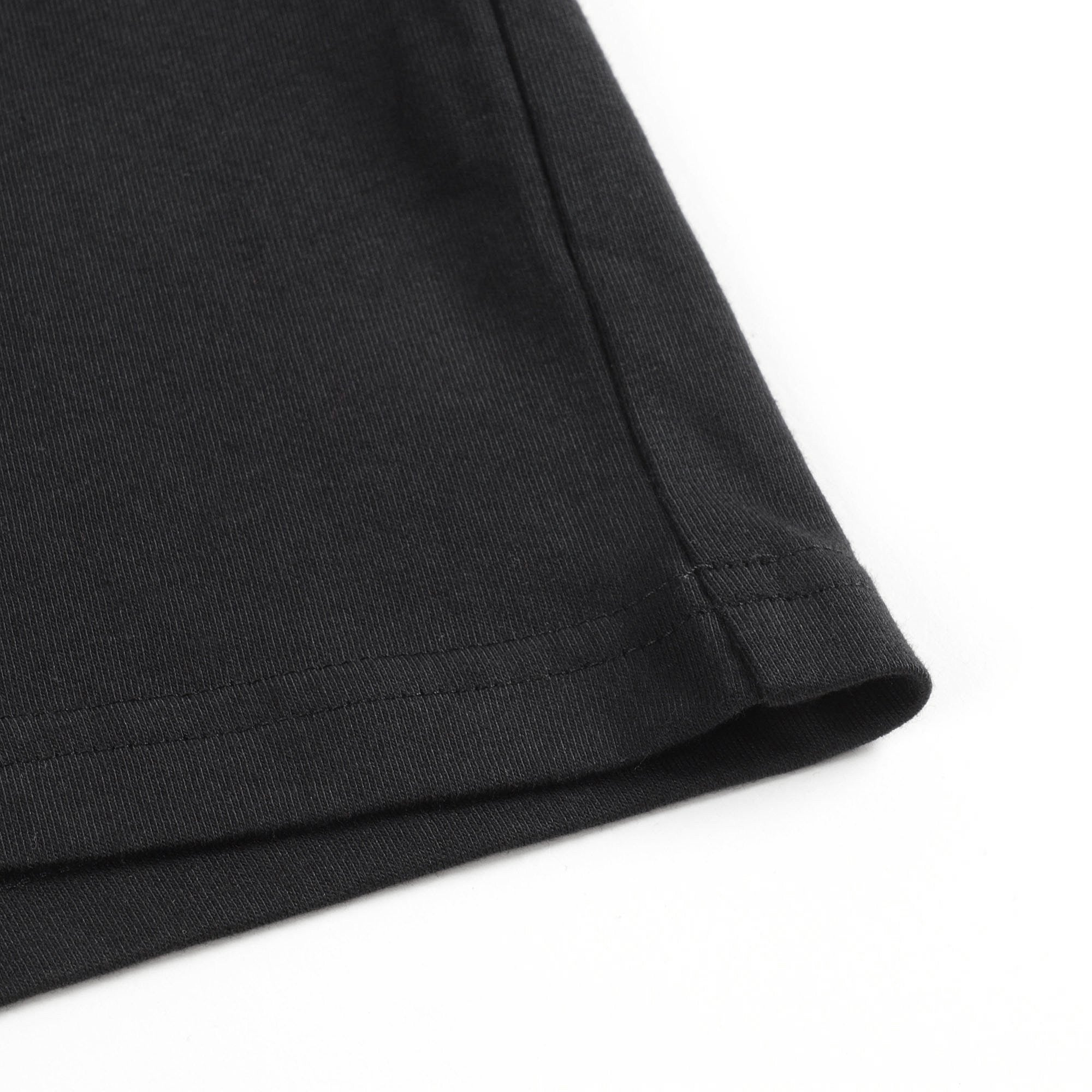 Boys & Girls Black Cotton Top