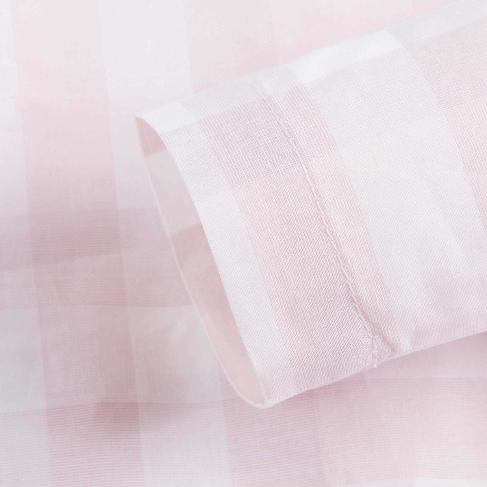 Baby Girls Pink Check Cotton Shirt
