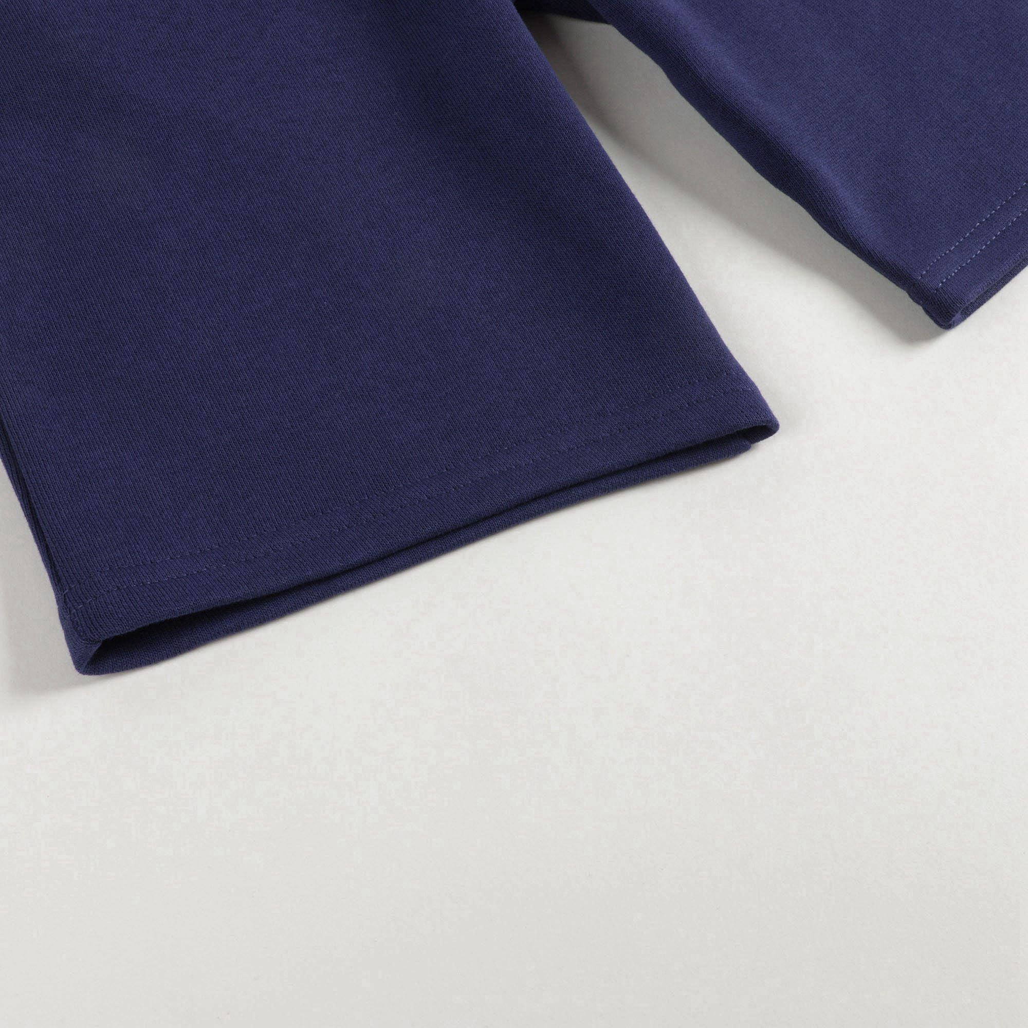 Boys & Girls Blue Logo Cotton Shorts