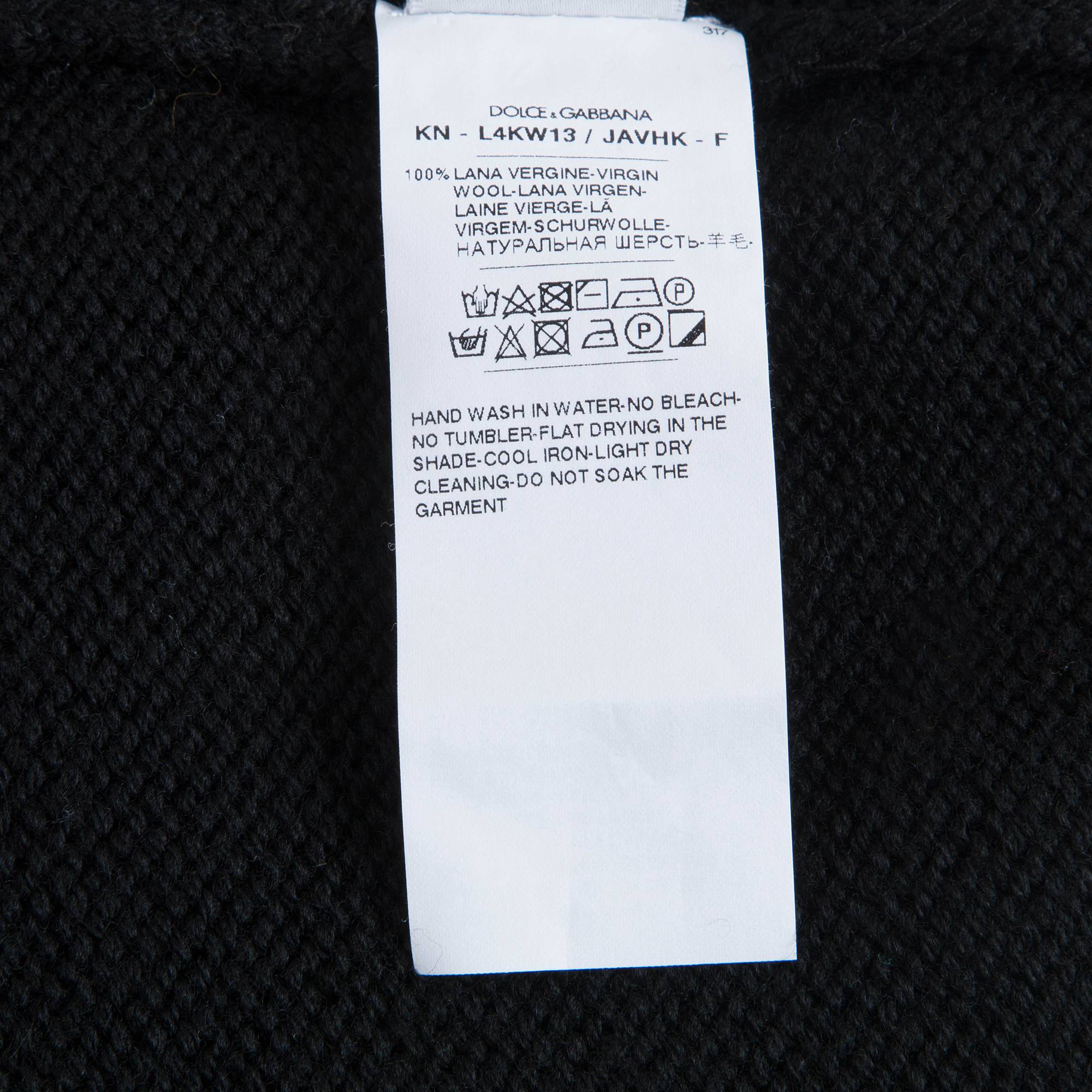 Boys Black Sweater