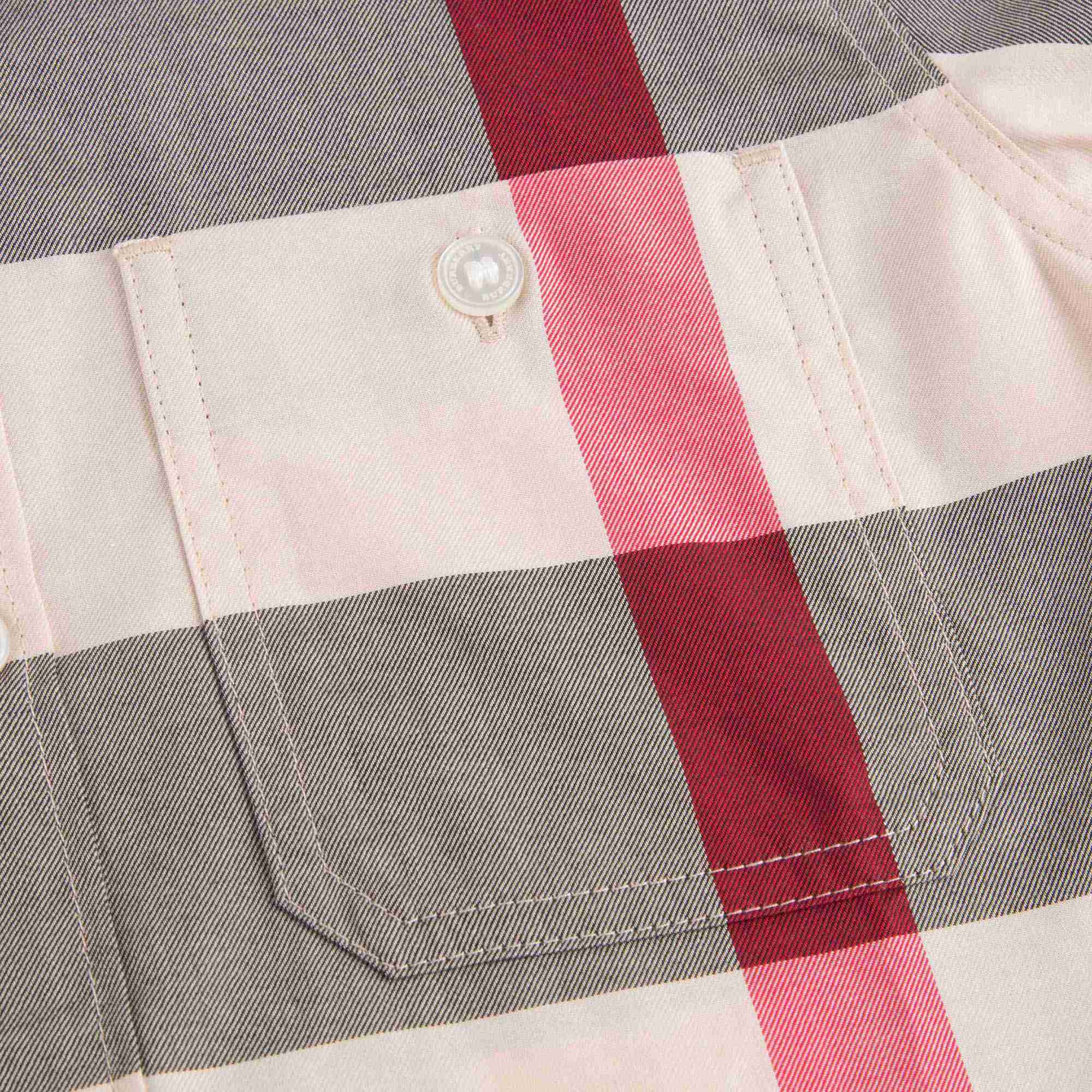 Boys New Classic Check Cotton Shirt