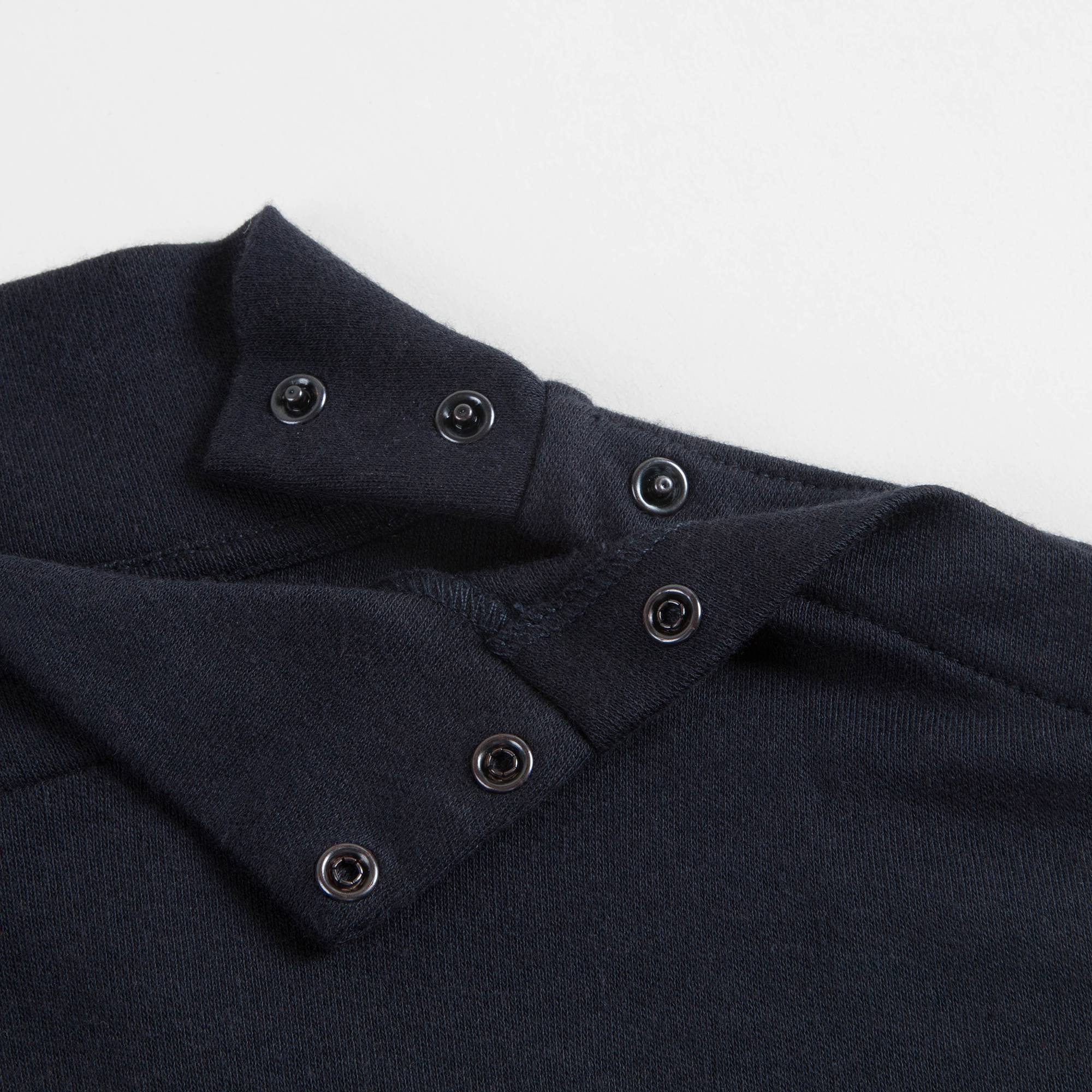 Boys Dark Blue Cotton T-shirt
