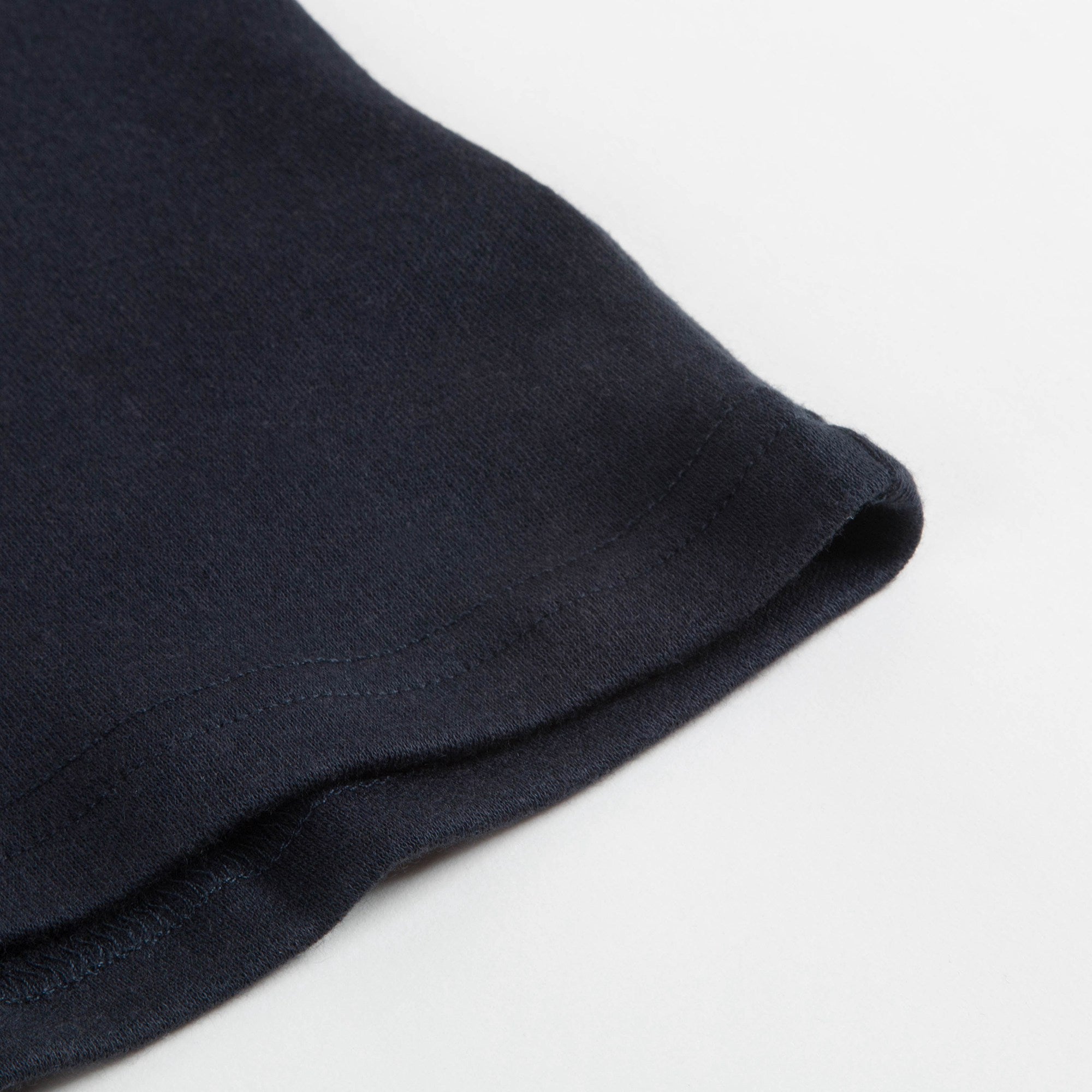 Boys Dark Blue Cotton T-shirt