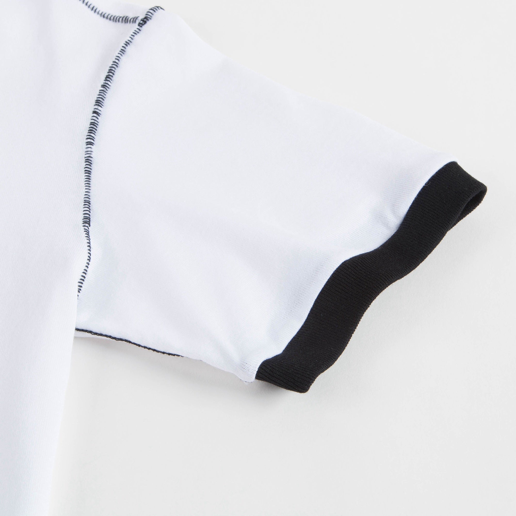 Boys White Cotton T-shirt