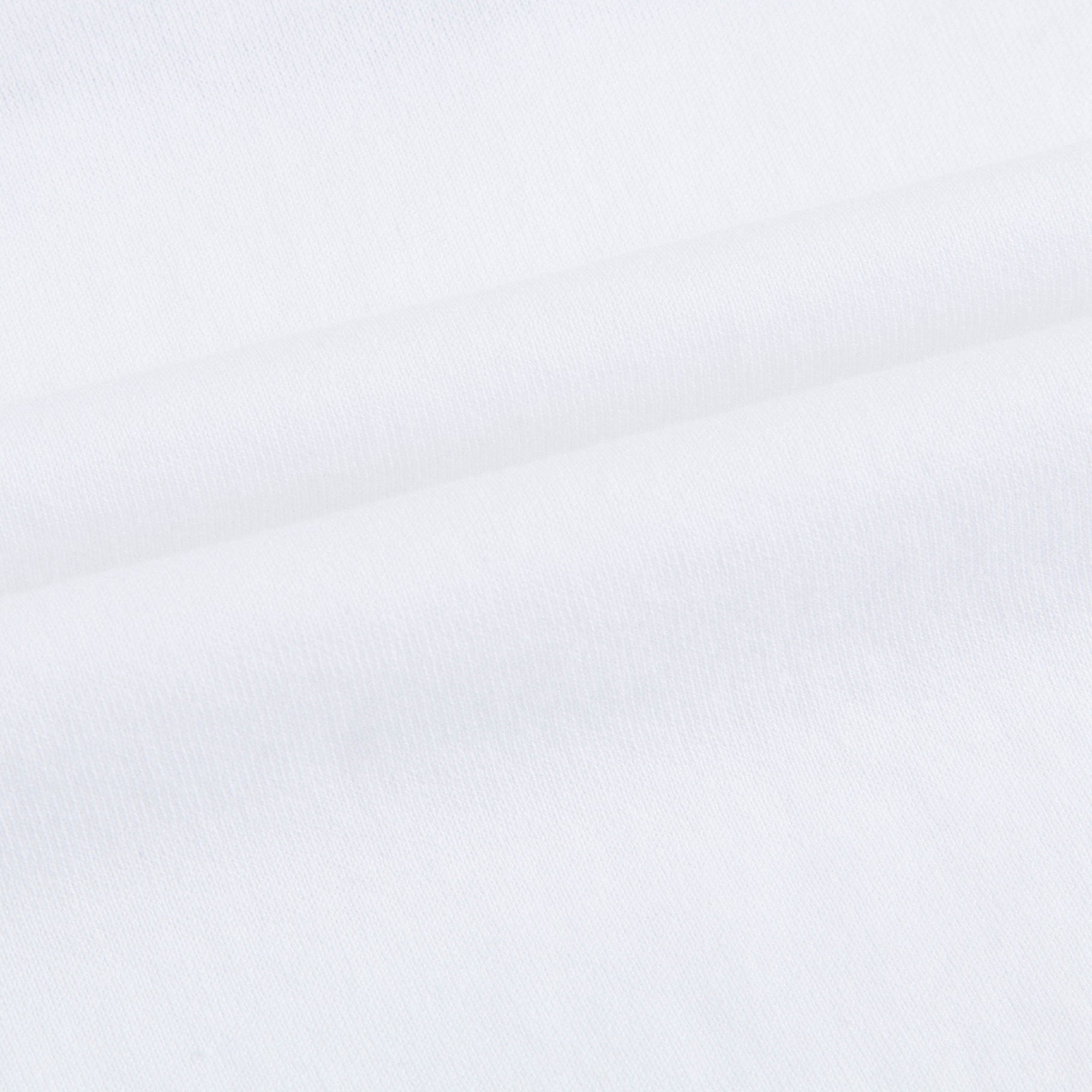 Boys White Cotton T-shirt