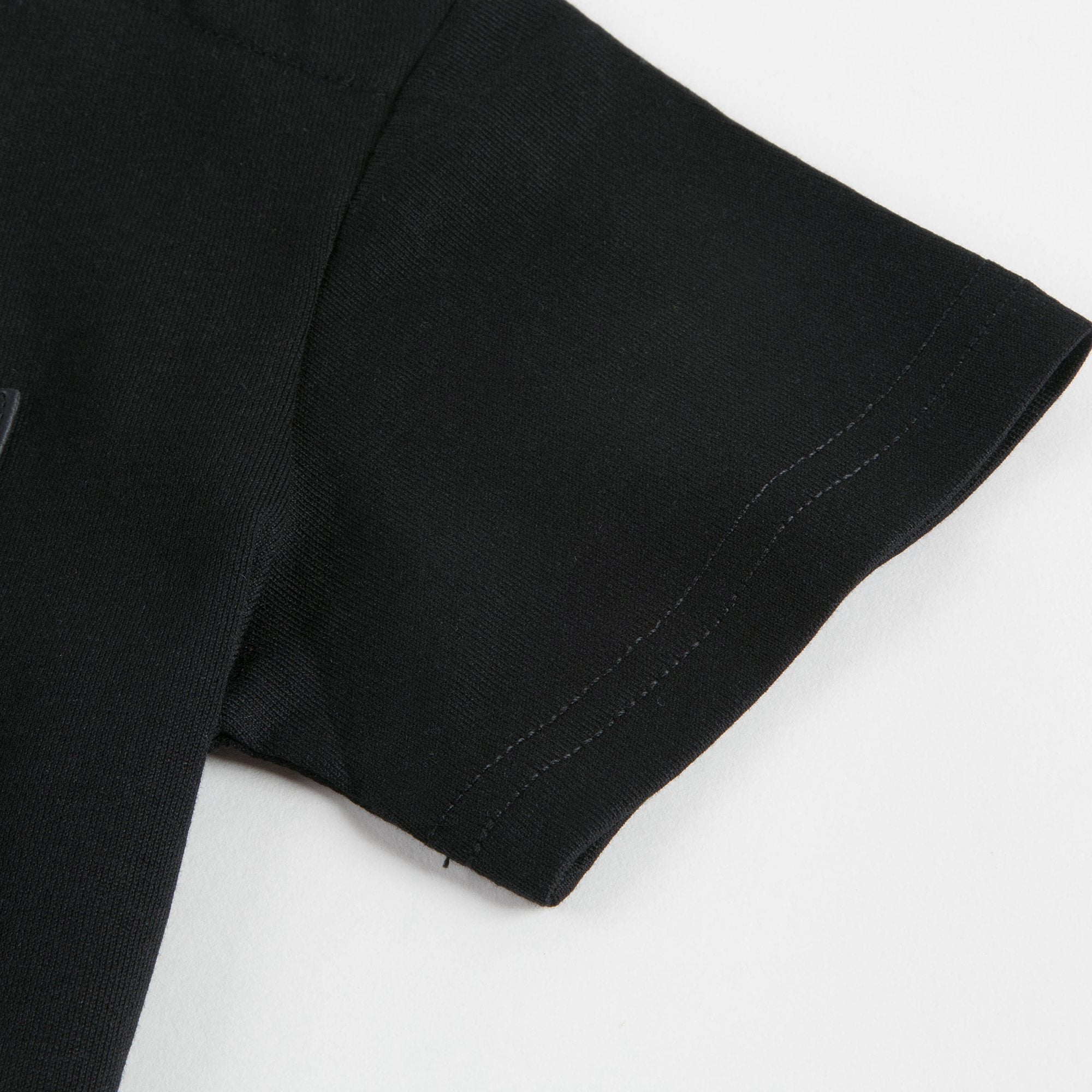 Baby Boys Black Cotton T-shirt