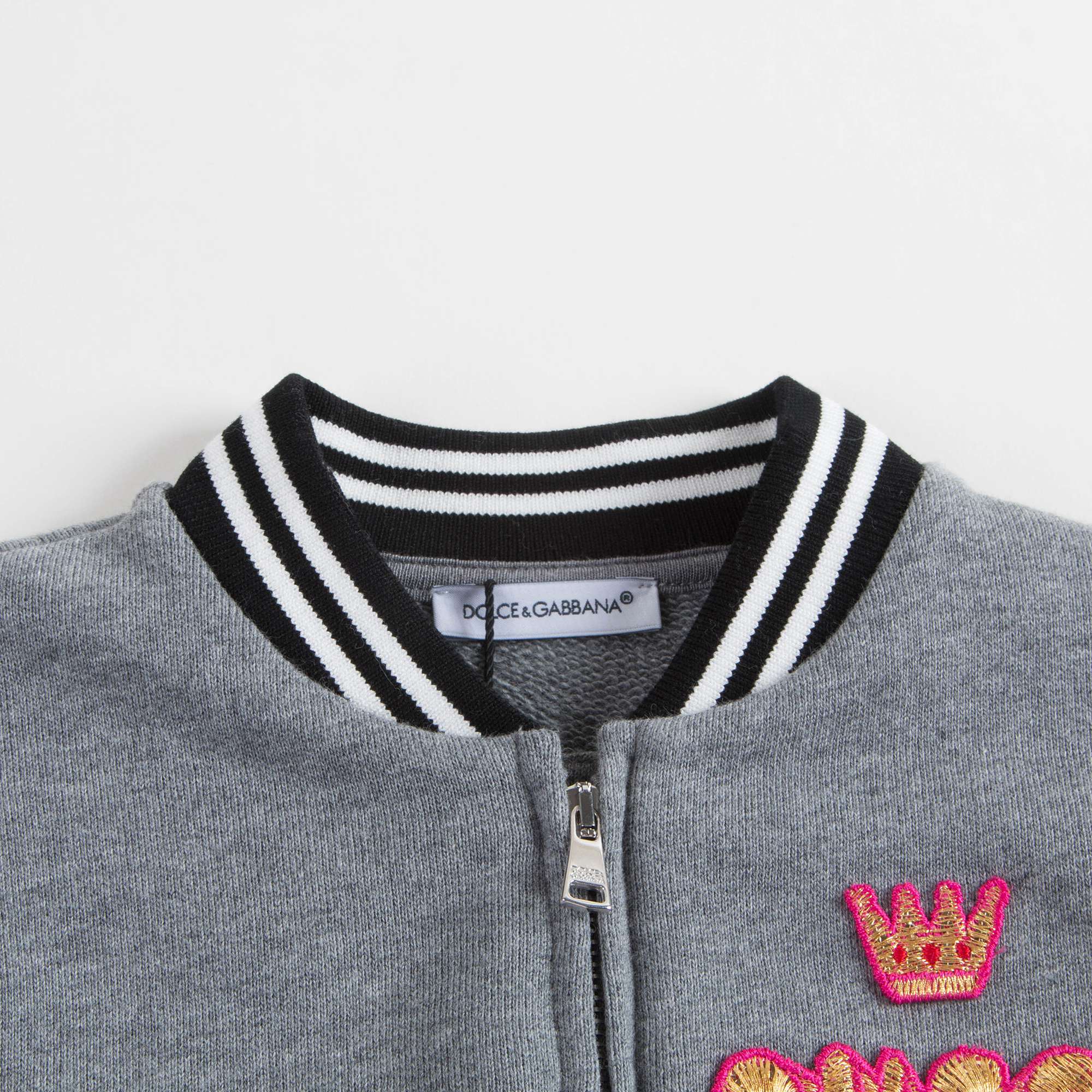 Baby Boys Melange Grey Cotton Cardigan