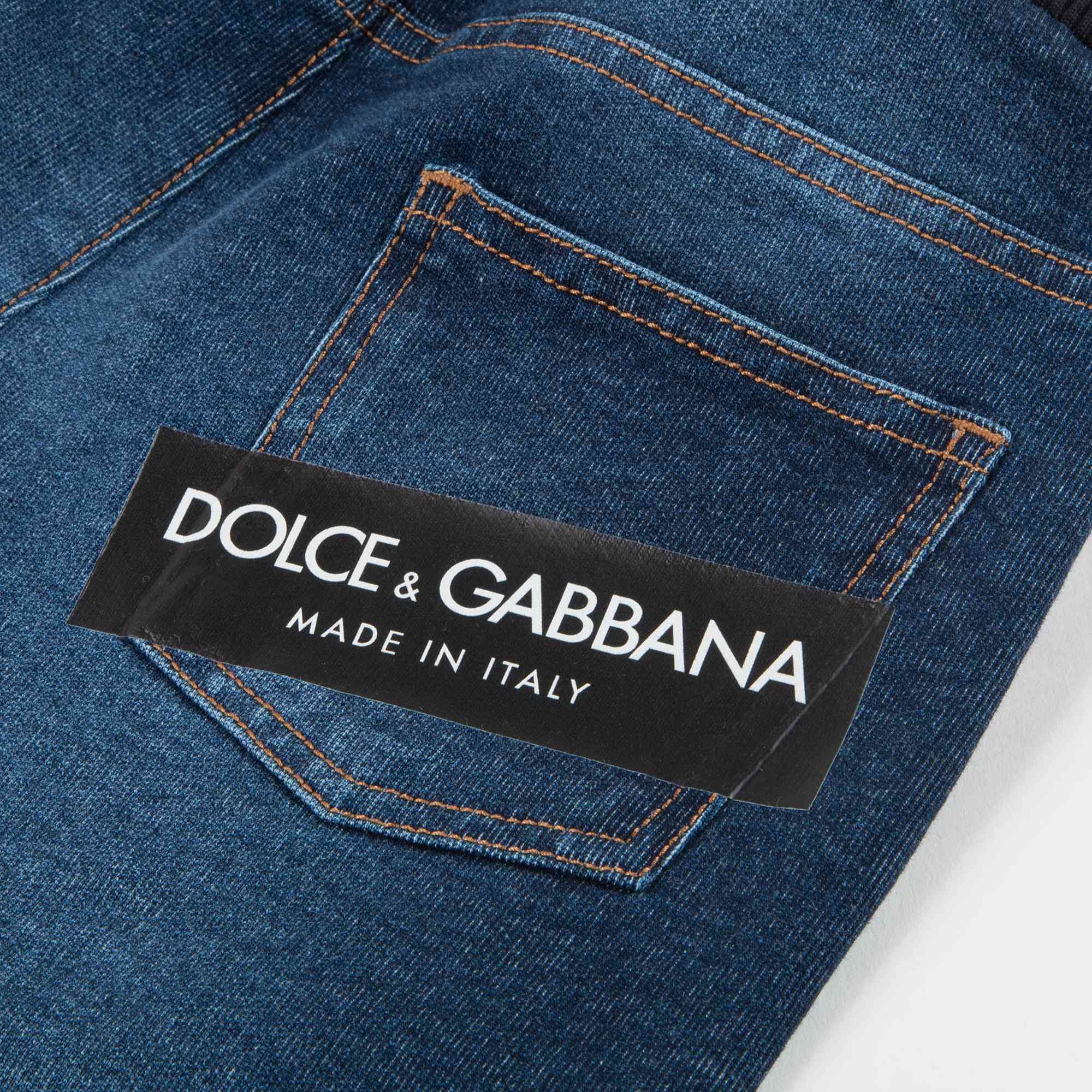 Baby Boys Blue Jean Cotton Trousers