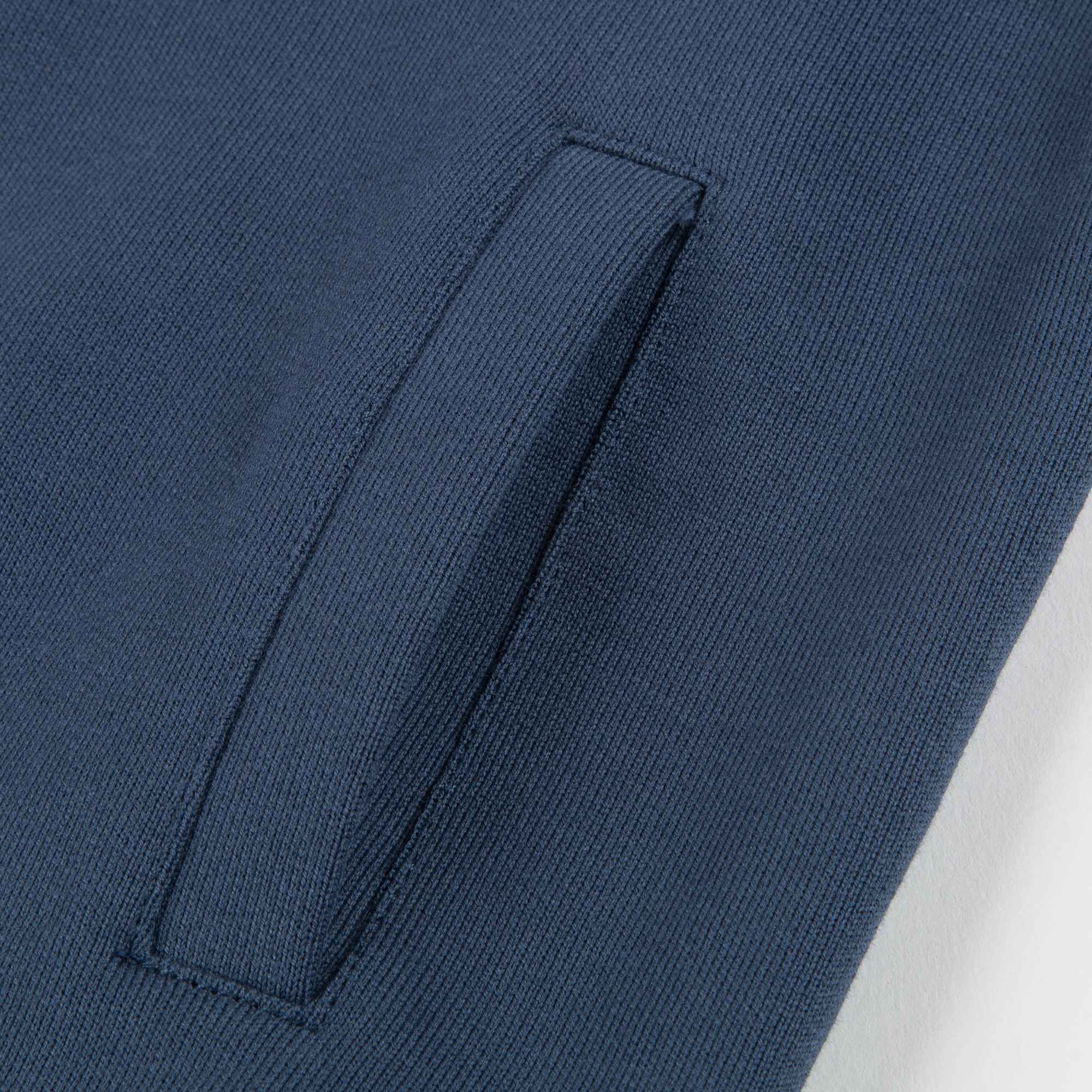 Boys Navy Blue Cotton Cardigan