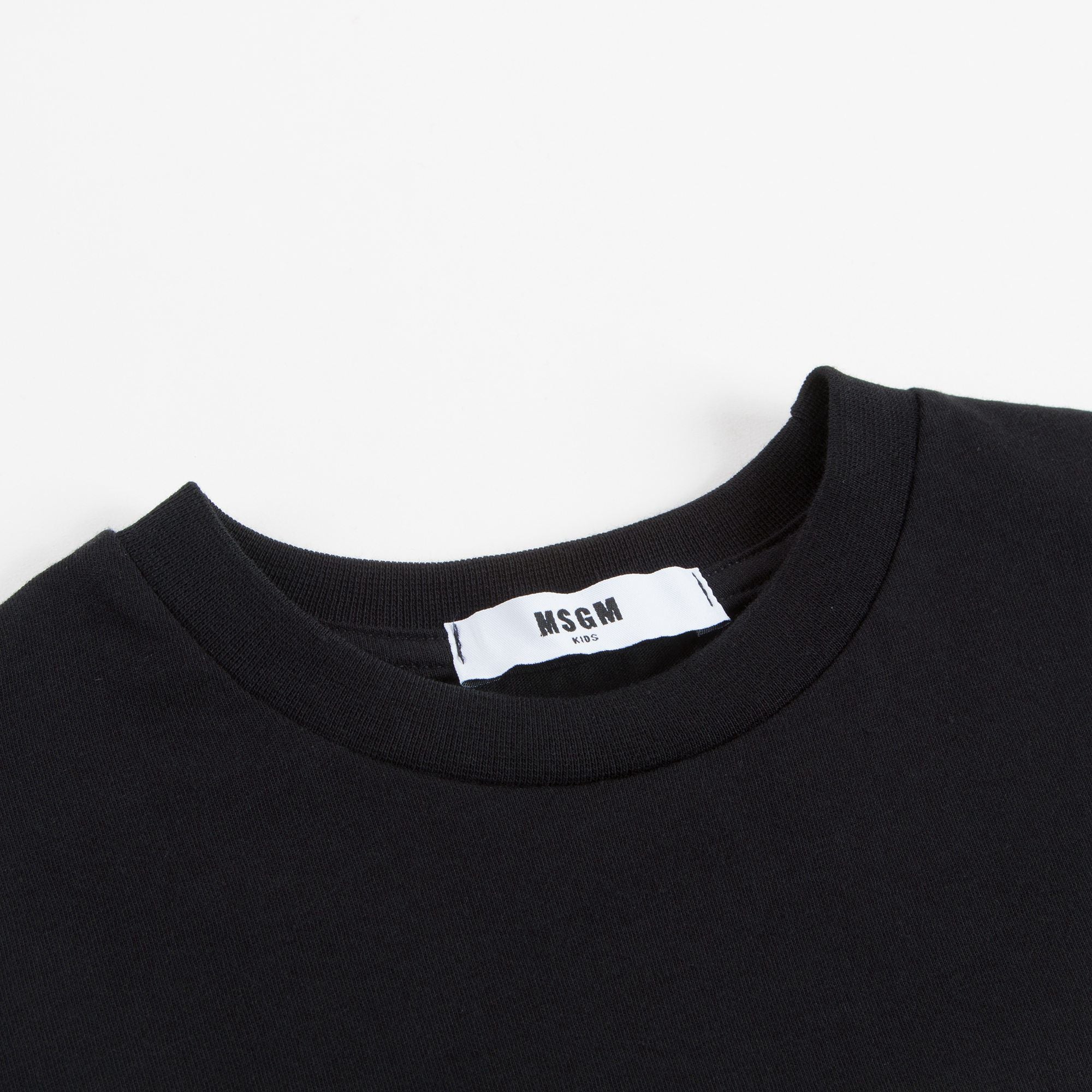 Boys Black Logo T-shirt