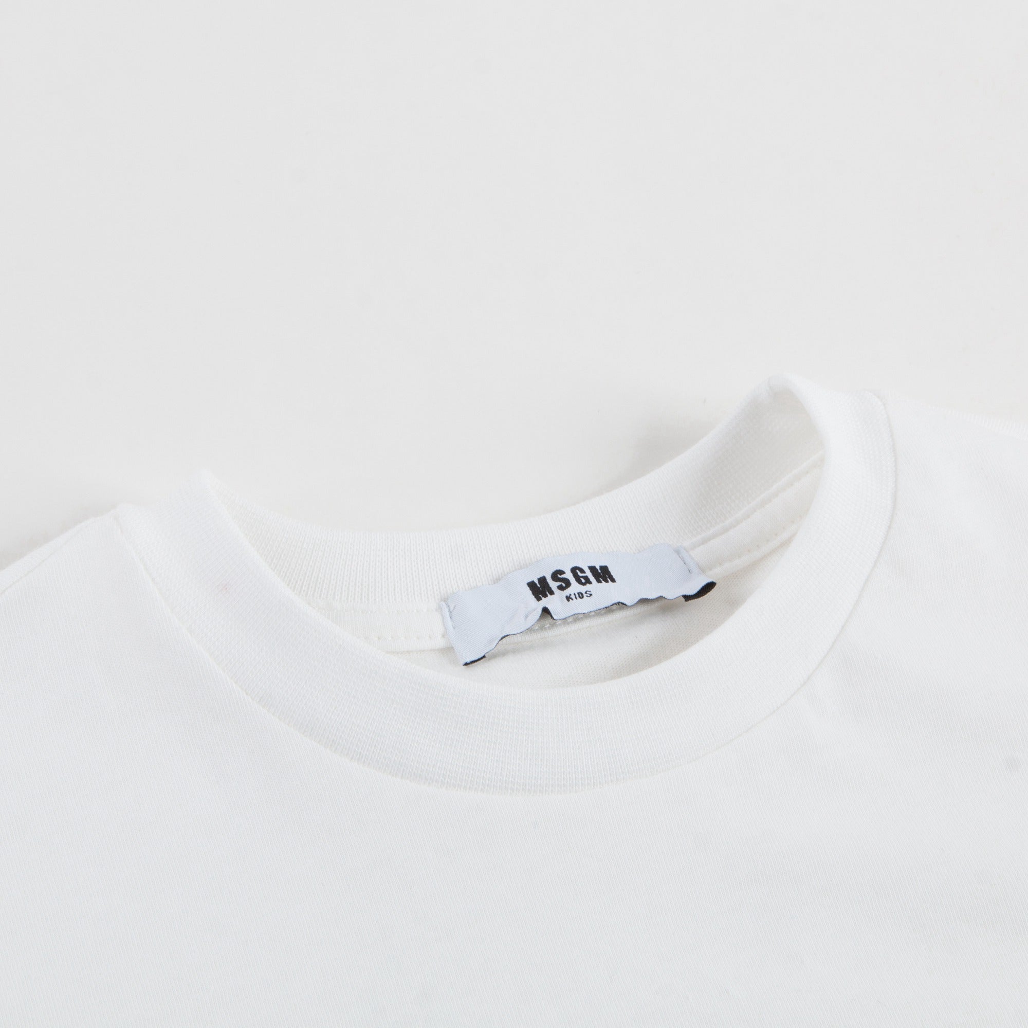 Boys White Logo T-shirt