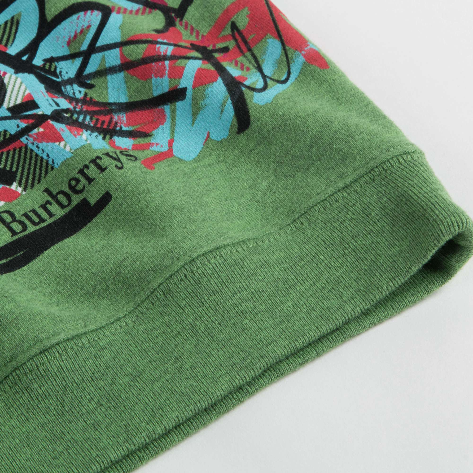 Girls Lime Green Cotton Jersy Dress